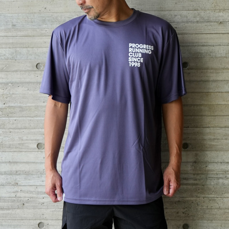 PROGRESS RUNNING CLUB "1998" Quick dry & UV care S/SLV Tee