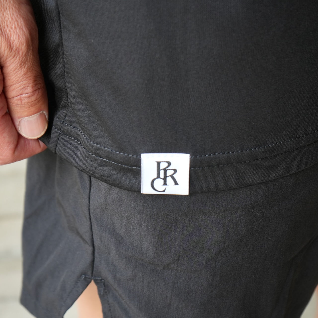 PROGRESS RUNNING CLUB "P RUNNER" Quick dry & UV care N/SLV