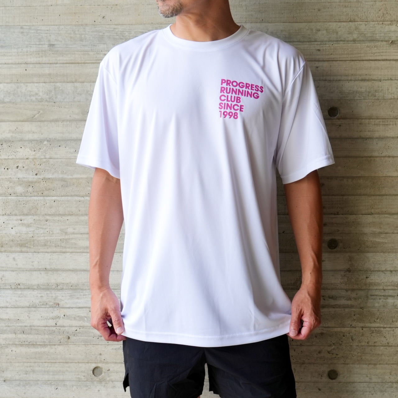 PROGRESS RUNNING CLUB "1998" Quick dry & UV care S/SLV Tee