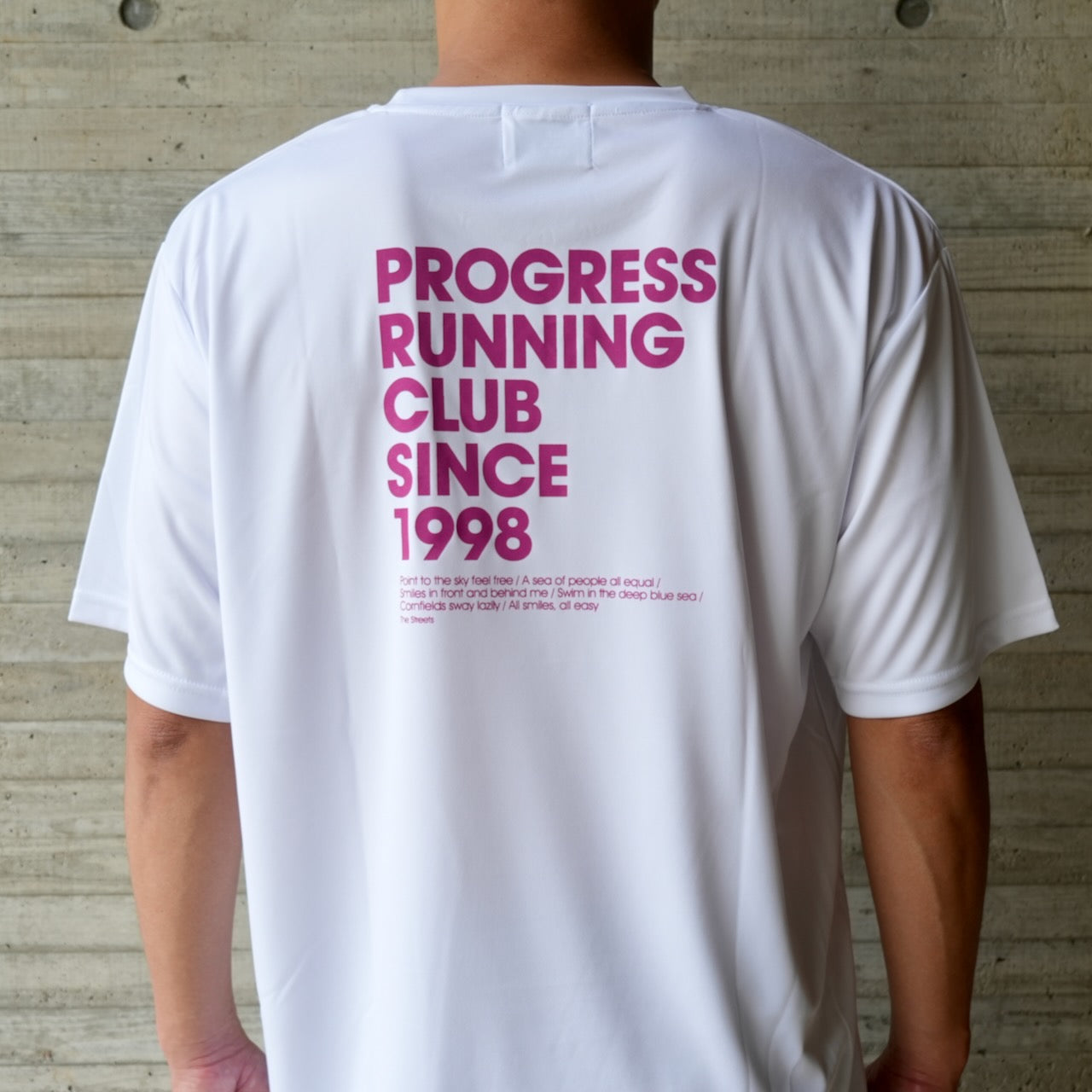 PROGRESS RUNNING CLUB "1998" Quick dry & UV care S/SLV Tee