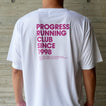 White/Electric Fuchsia