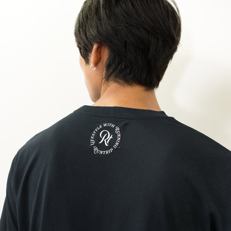 Runtrip × PROGRESS RUNNING CLUB "PRC98" Rt Logo Tee