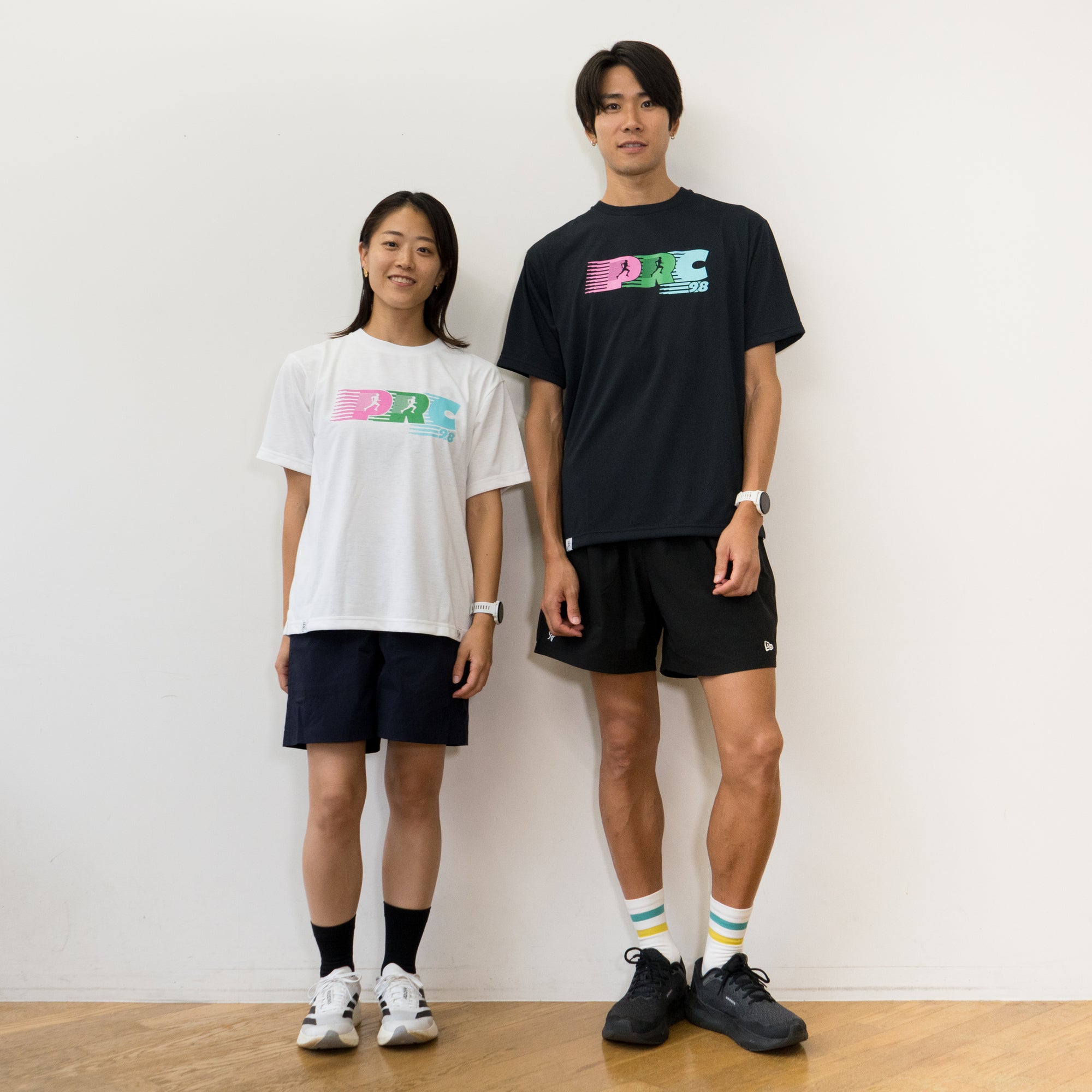 Runtrip × PROGRESS RUNNING CLUB "PRC98" Rt Logo Tee