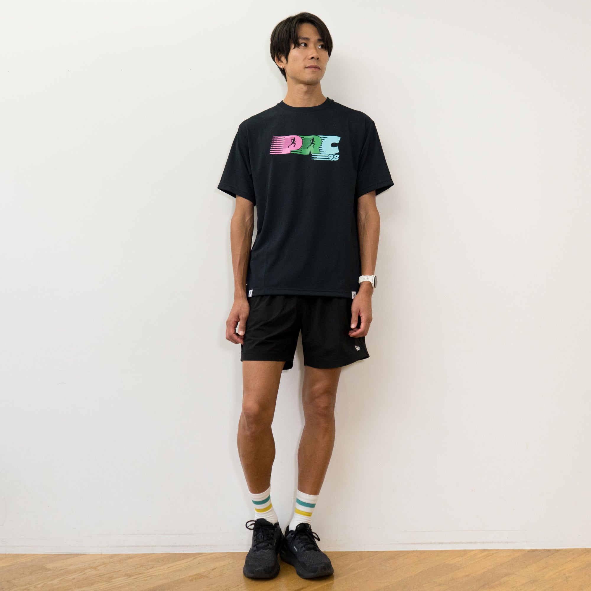 Runtrip × PROGRESS RUNNING CLUB "PRC98" Rt Logo Tee