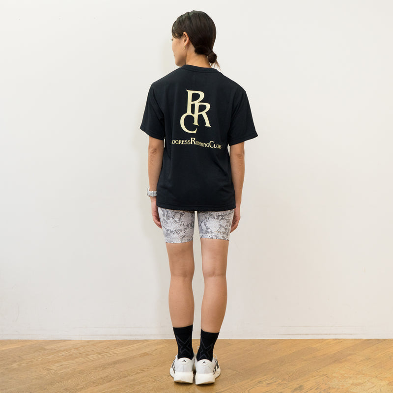 Runtrip × PROGRESS RUNNING CLUB "PRC BADGE LOGO" Rt Logo Tee