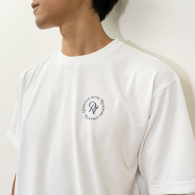 Runtrip × PROGRESS RUNNING CLUB "PRC BADGE LOGO" Rt Logo Tee