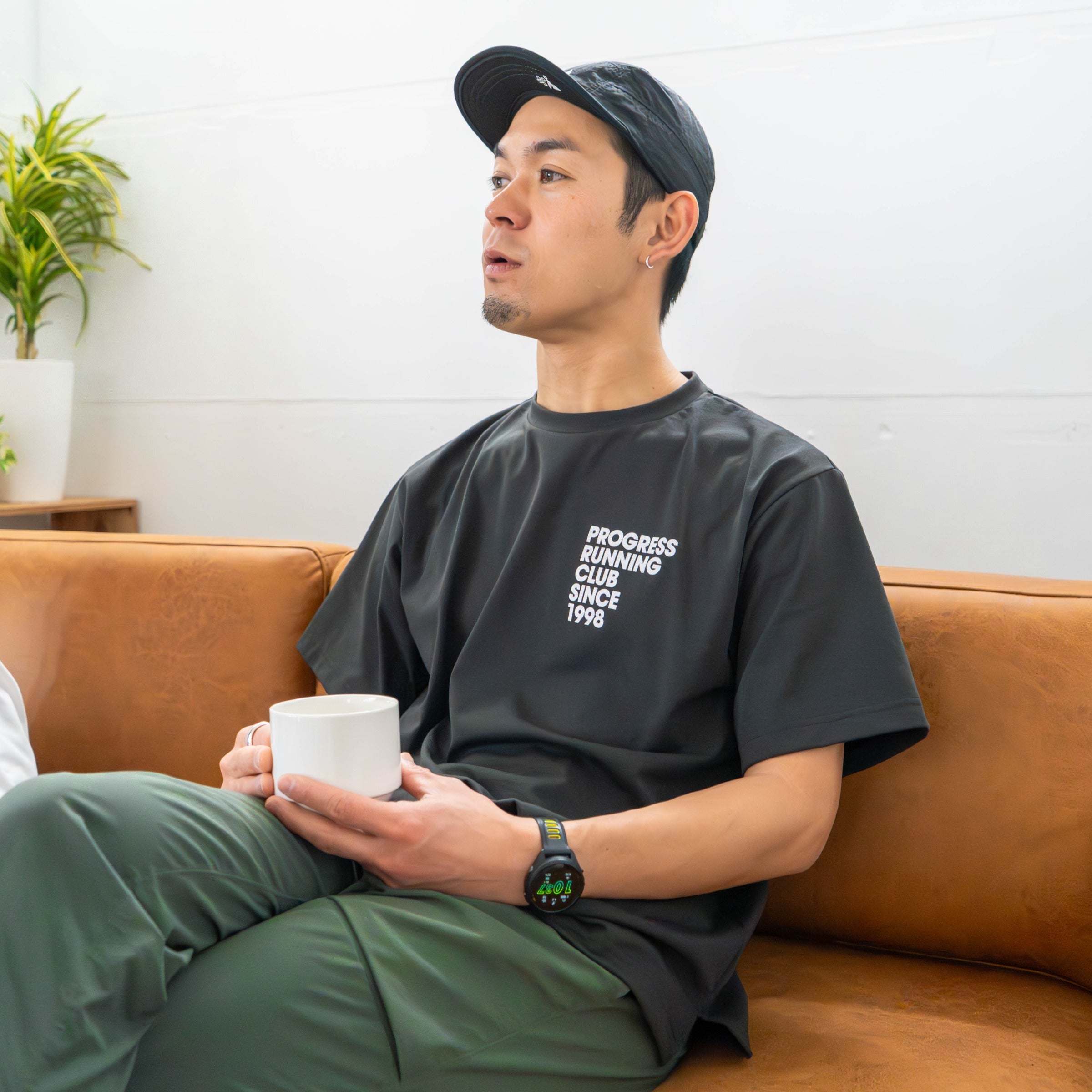 PROGRESS RUNNING CLUB "1998" Short-Sleeve Tee