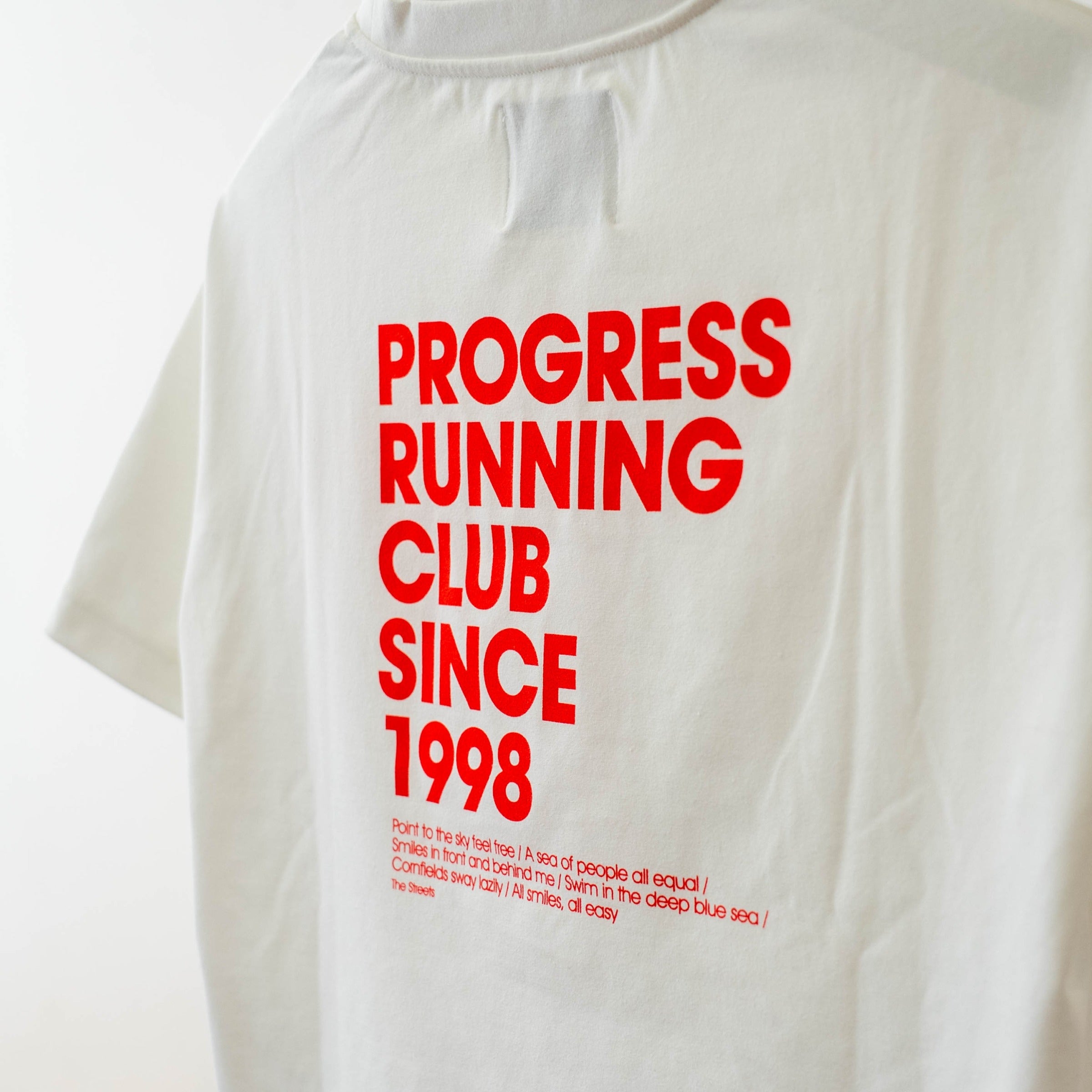 PROGRESS RUNNING CLUB "1998" Short-Sleeve Tee