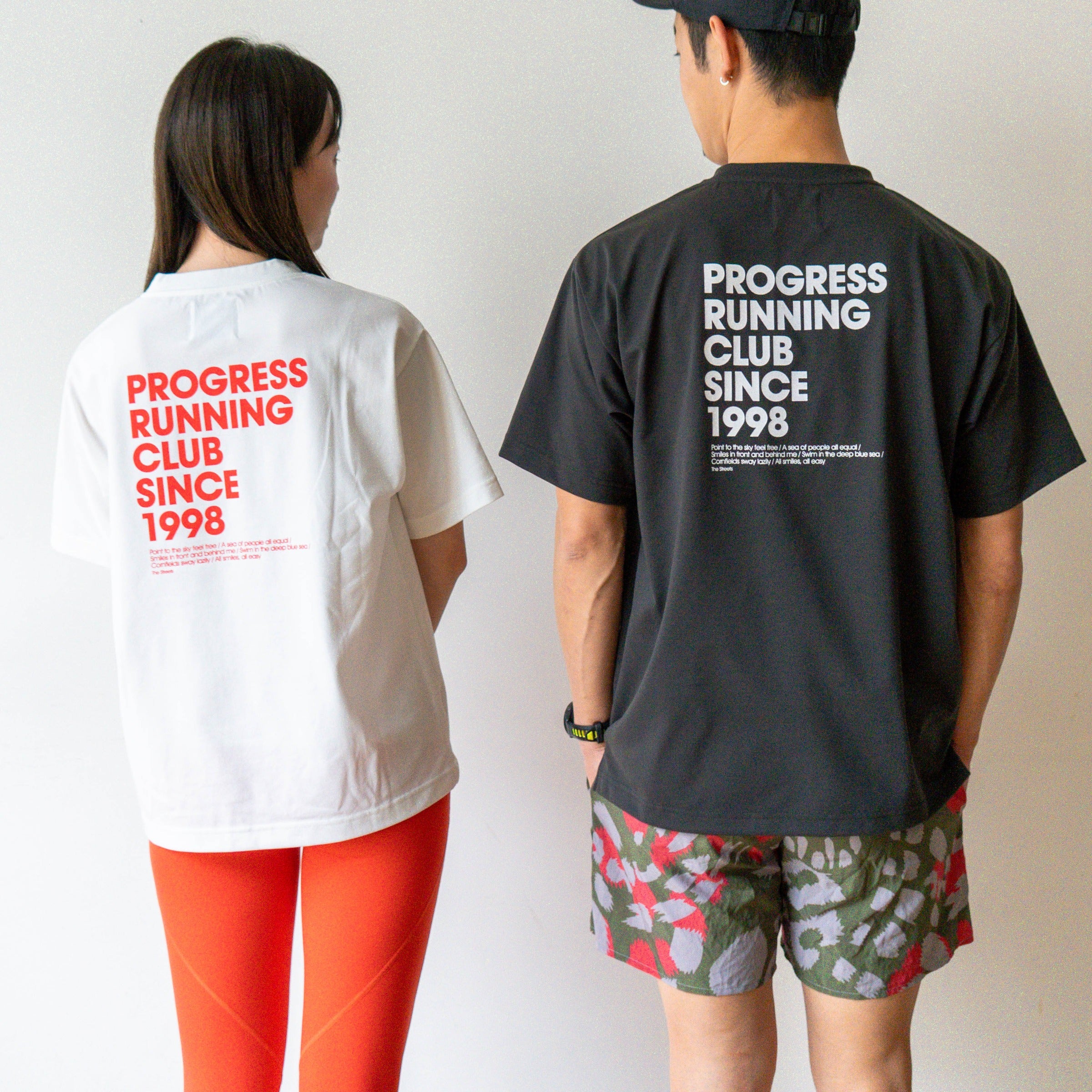 PROGRESS RUNNING CLUB "1998" Short-Sleeve Tee