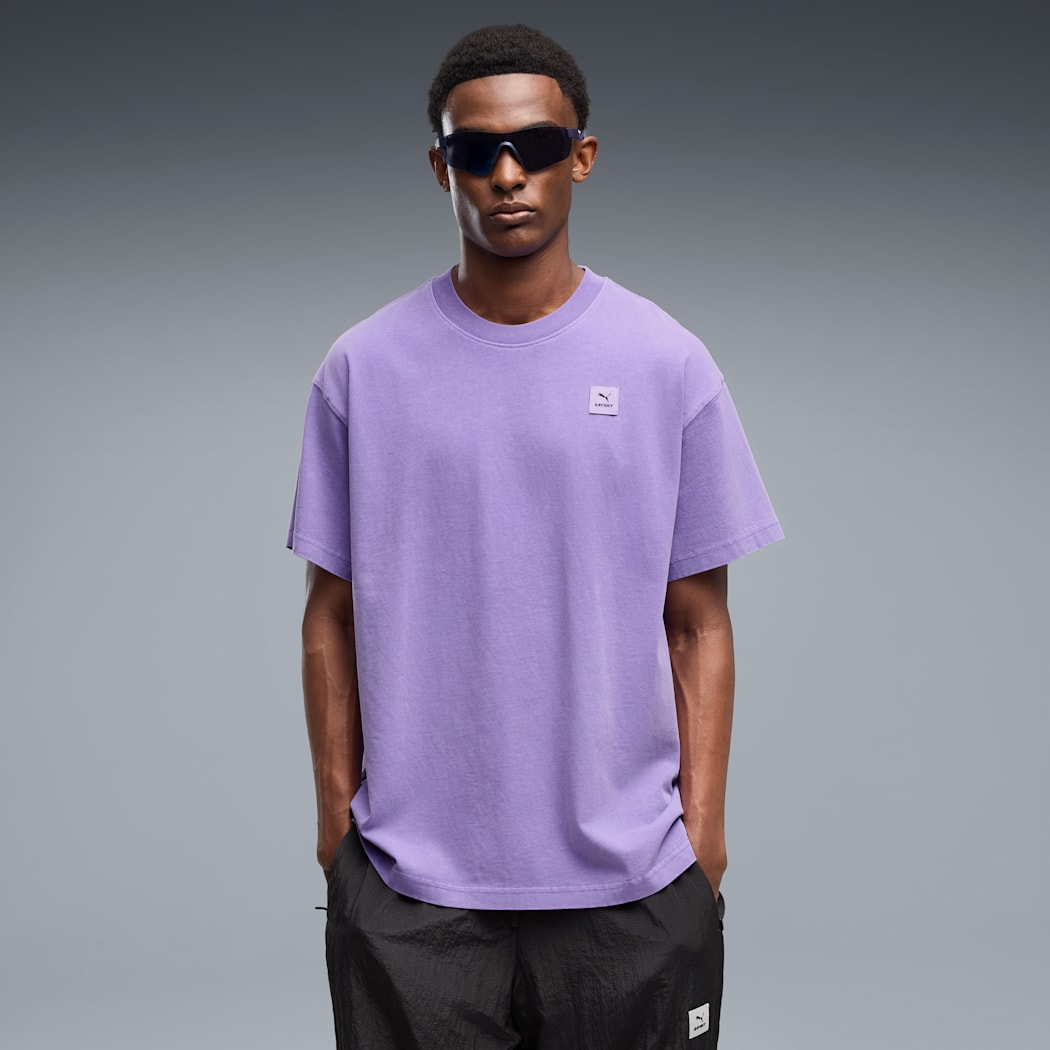 PUMA X SAYSKY GRAPHIC TEAM TEE（UNISEX）Lavender Alert
