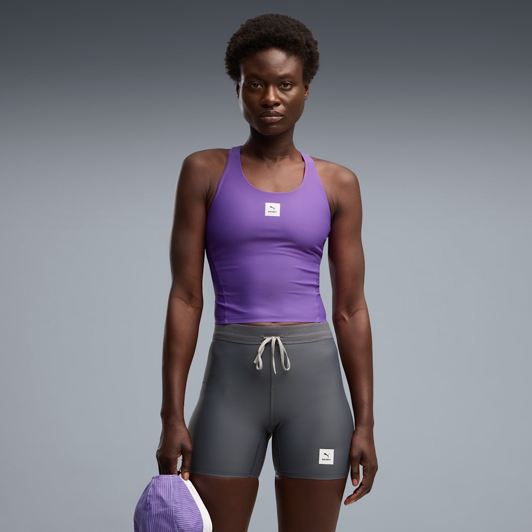 PUMA X SAYSKY LIGHTSTRIDE CROP TOP（Women's）Ultra Purple