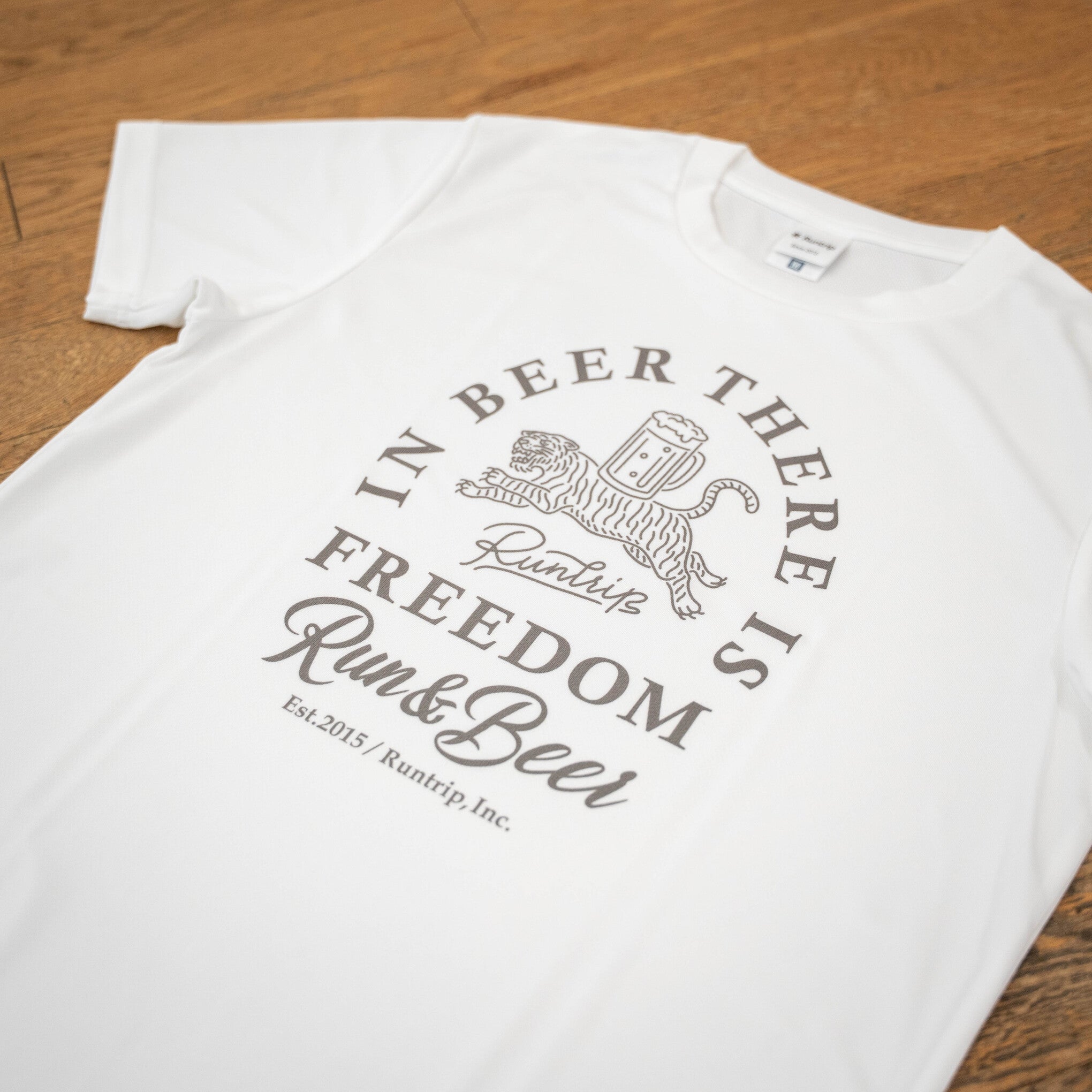 Run & Beer "IN BEER THERE IS FREEDOM" Tee