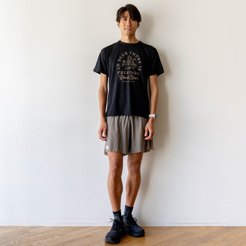 Run & Beer "IN BEER THERE IS FREEDOM" Tee