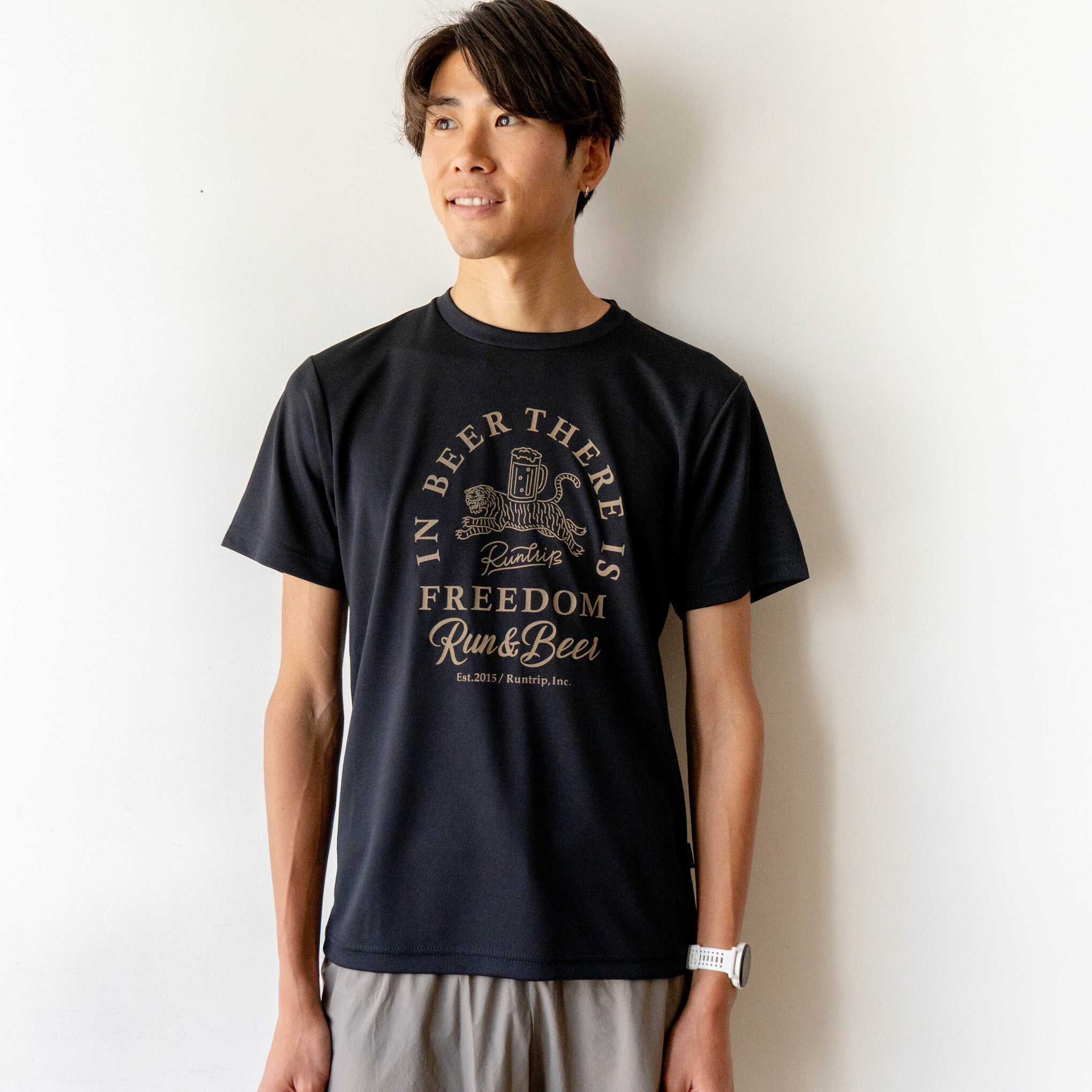 Run & Beer "IN BEER THERE IS FREEDOM" Tee