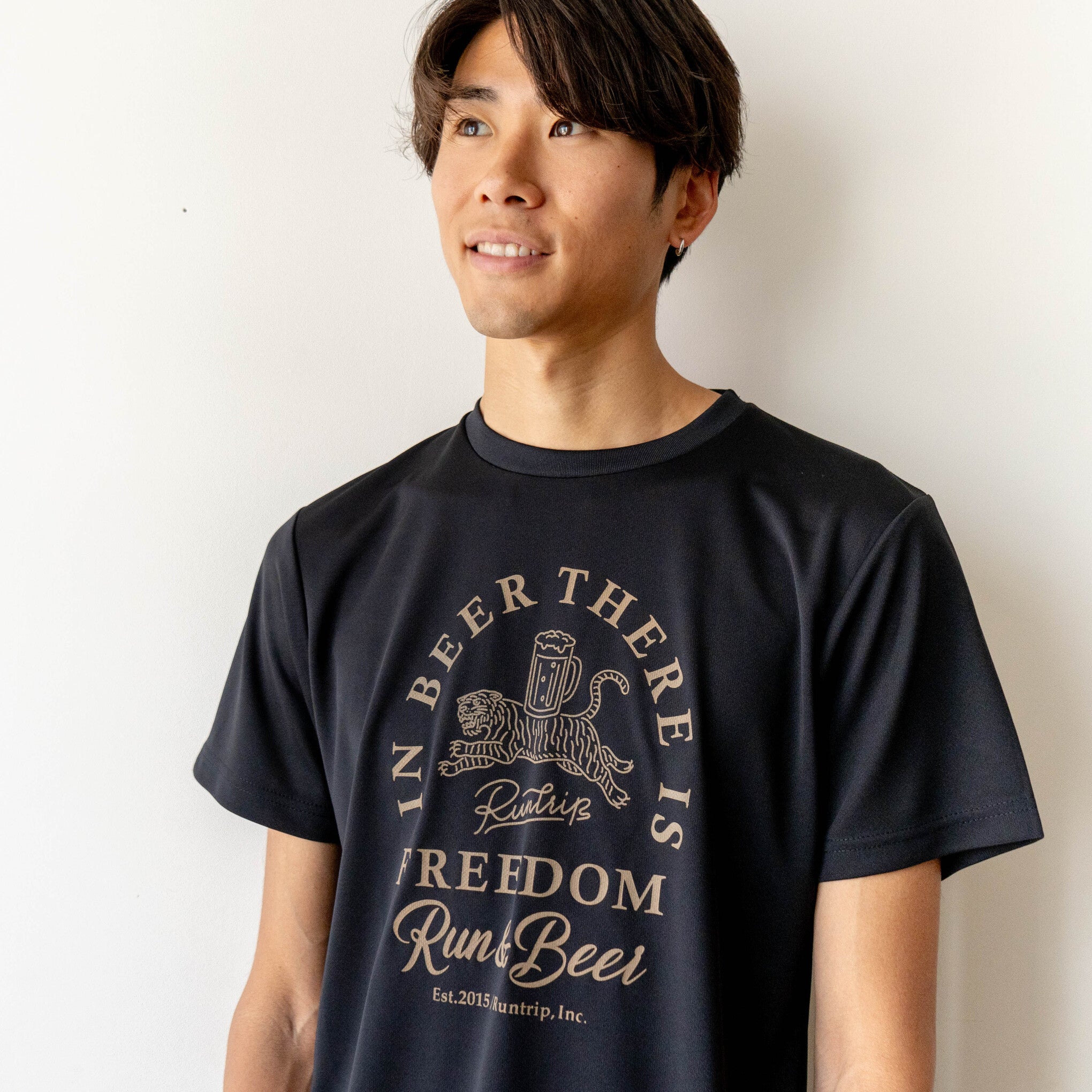 Run & Beer "IN BEER THERE IS FREEDOM" Tee