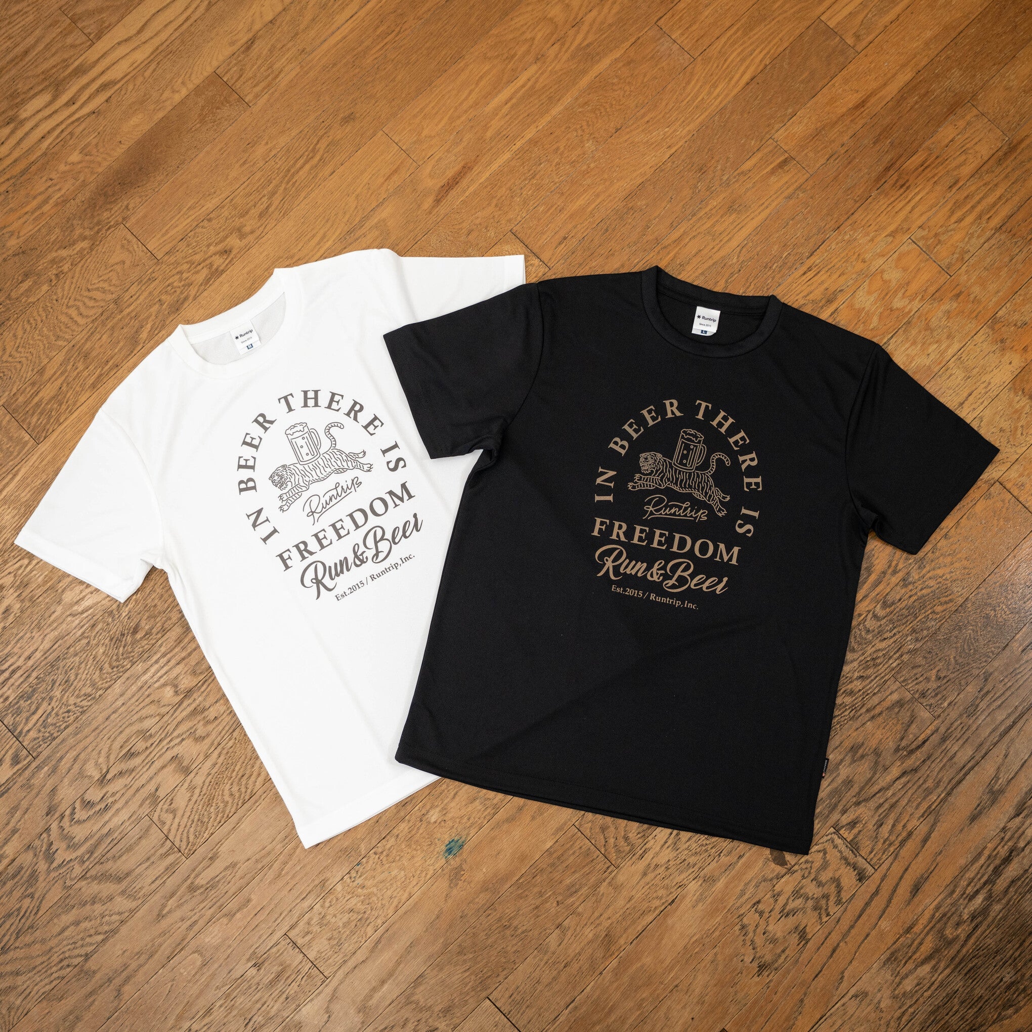 Run & Beer "IN BEER THERE IS FREEDOM" Tee