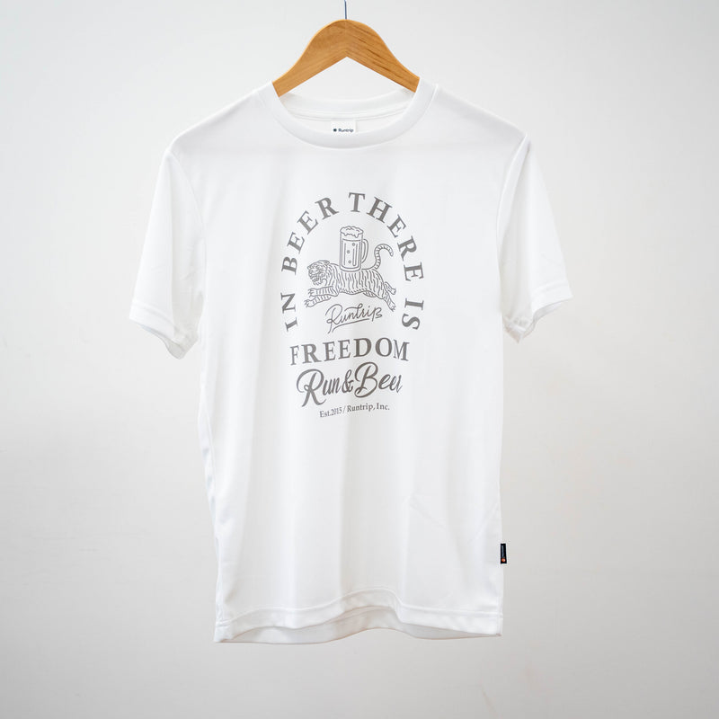 Run & Beer "IN BEER THERE IS FREEDOM" Tee