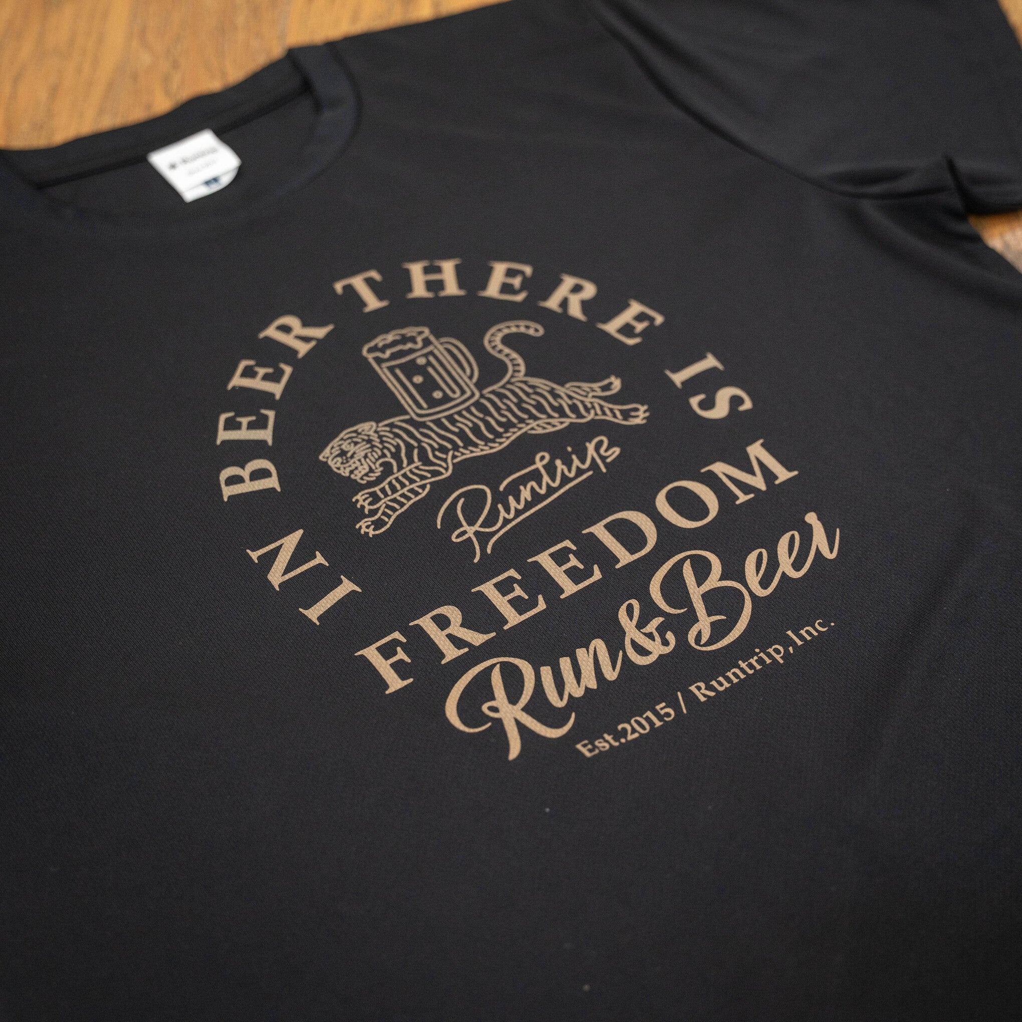 Run & Beer "IN BEER THERE IS FREEDOM" Tee