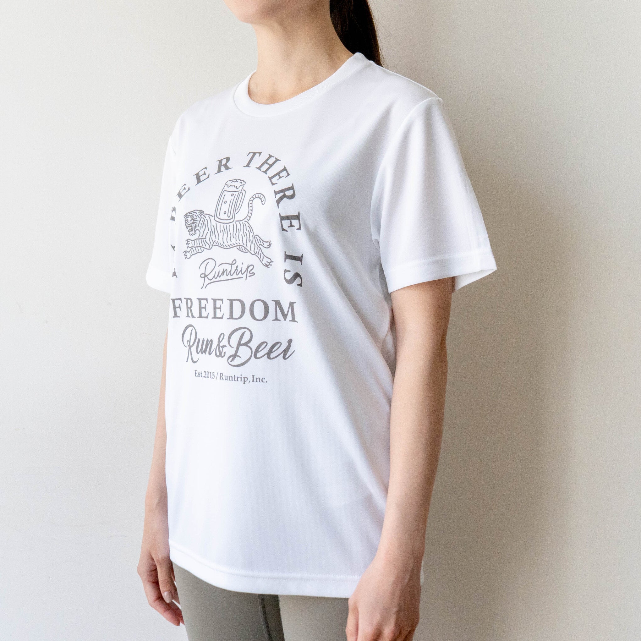 Run & Beer "IN BEER THERE IS FREEDOM" Tee