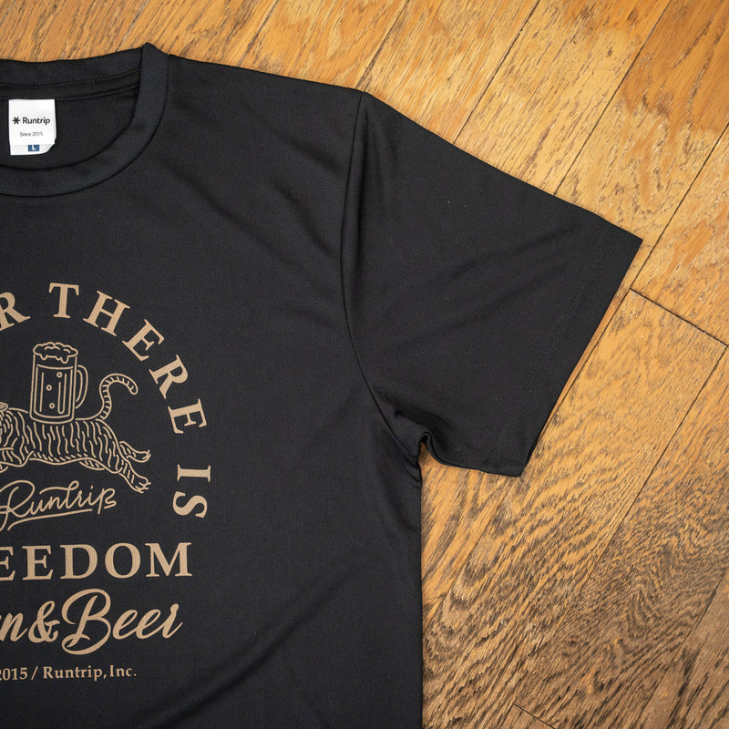 Run & Beer "IN BEER THERE IS FREEDOM" Tee