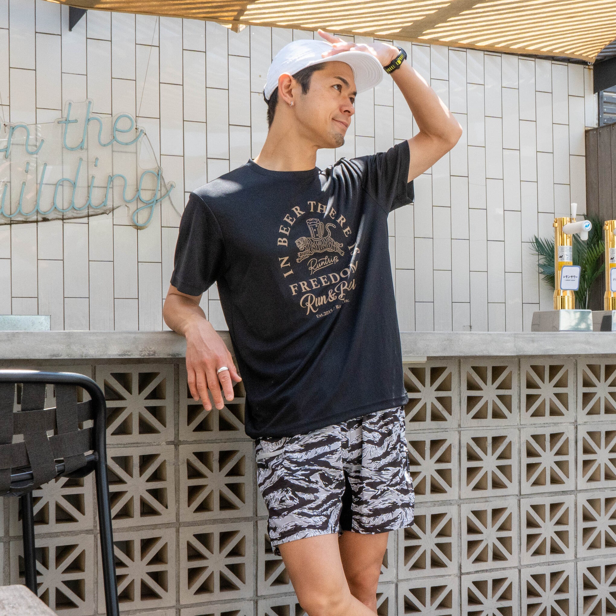 Run & Beer "IN BEER THERE IS FREEDOM" Tee