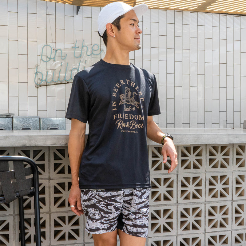 Run & Beer "IN BEER THERE IS FREEDOM" Tee