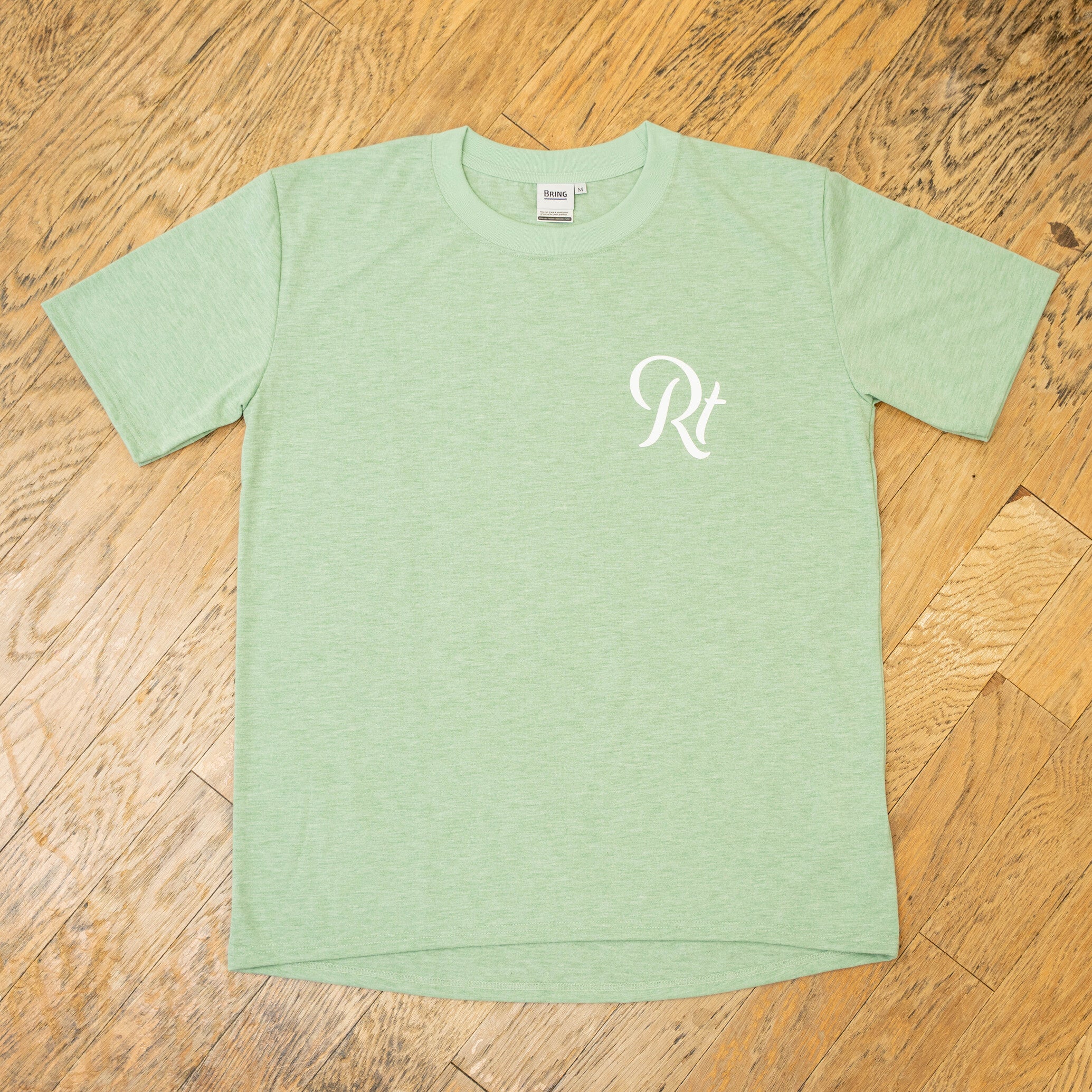 【展示サンプル】Rt Logo "LIFESTYLE WITH RUNNING" Tee（Heather Orange）