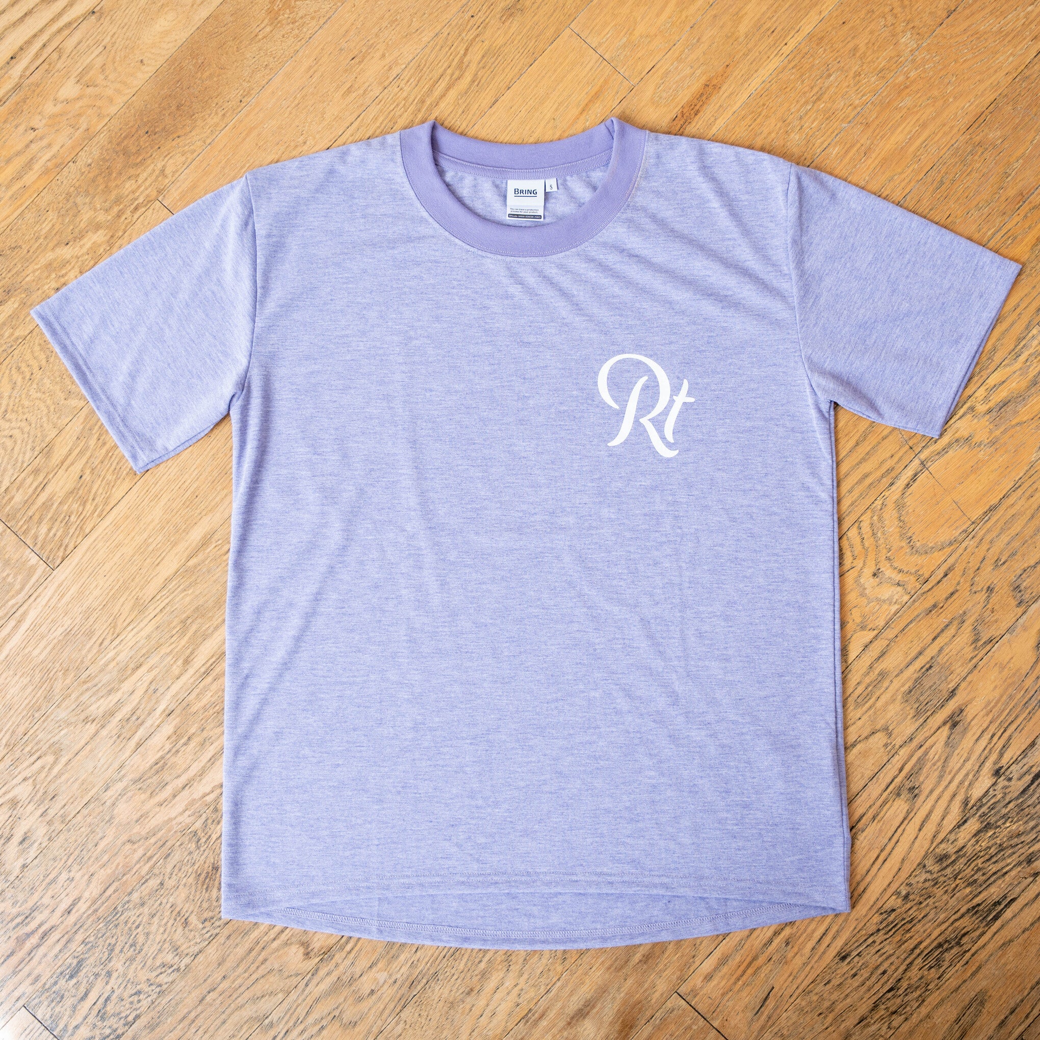 【展示サンプル】Rt Logo "LIFESTYLE WITH RUNNING" Tee（Heather Orange）