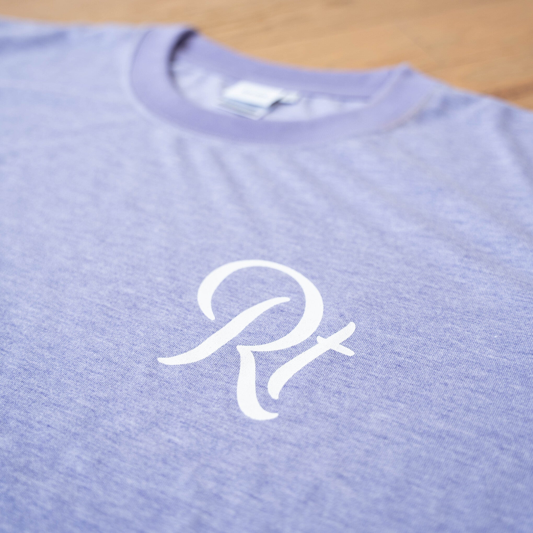 【展示サンプル】Rt Logo "LIFESTYLE WITH RUNNING" Tee（Heather Orange）