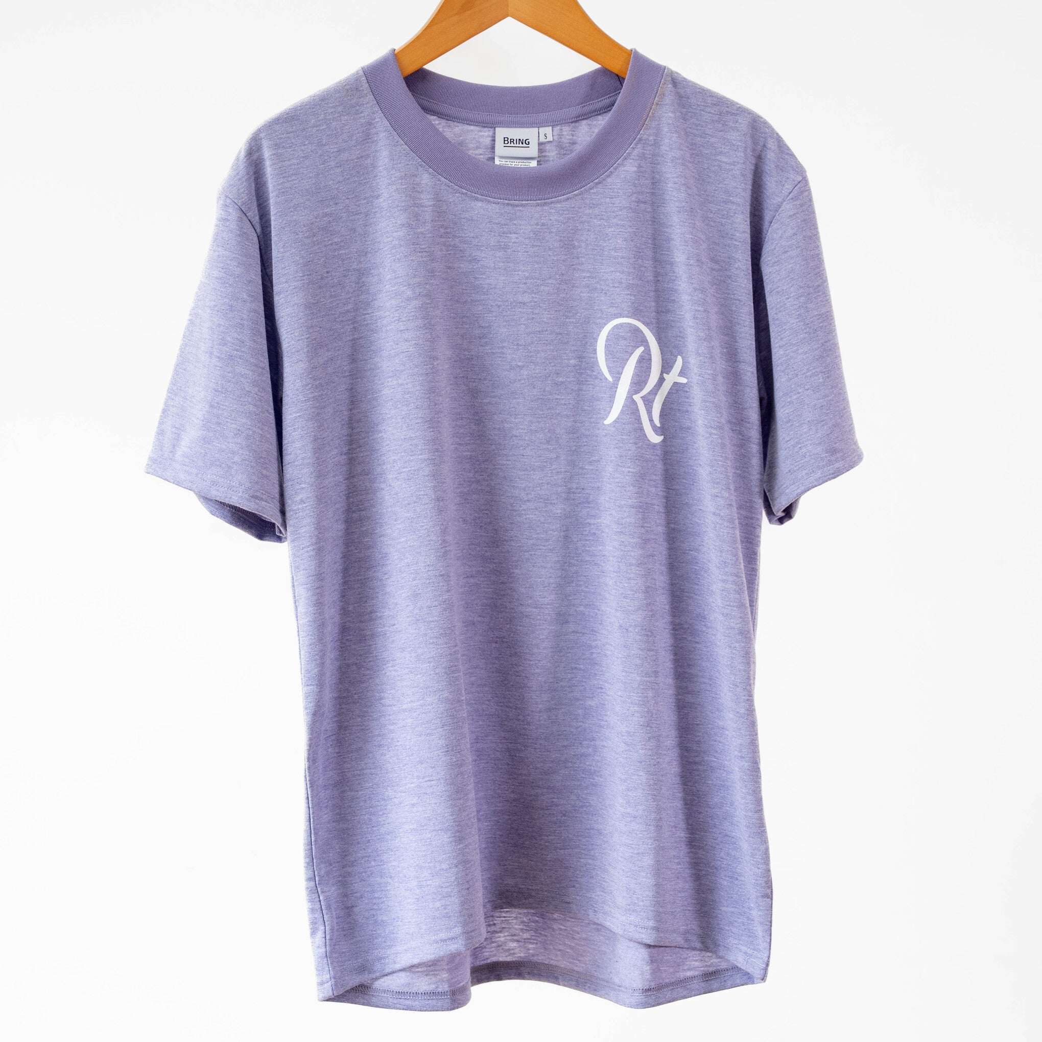 【展示サンプル】Rt Logo "LIFESTYLE WITH RUNNING" Tee（Heather Orange）