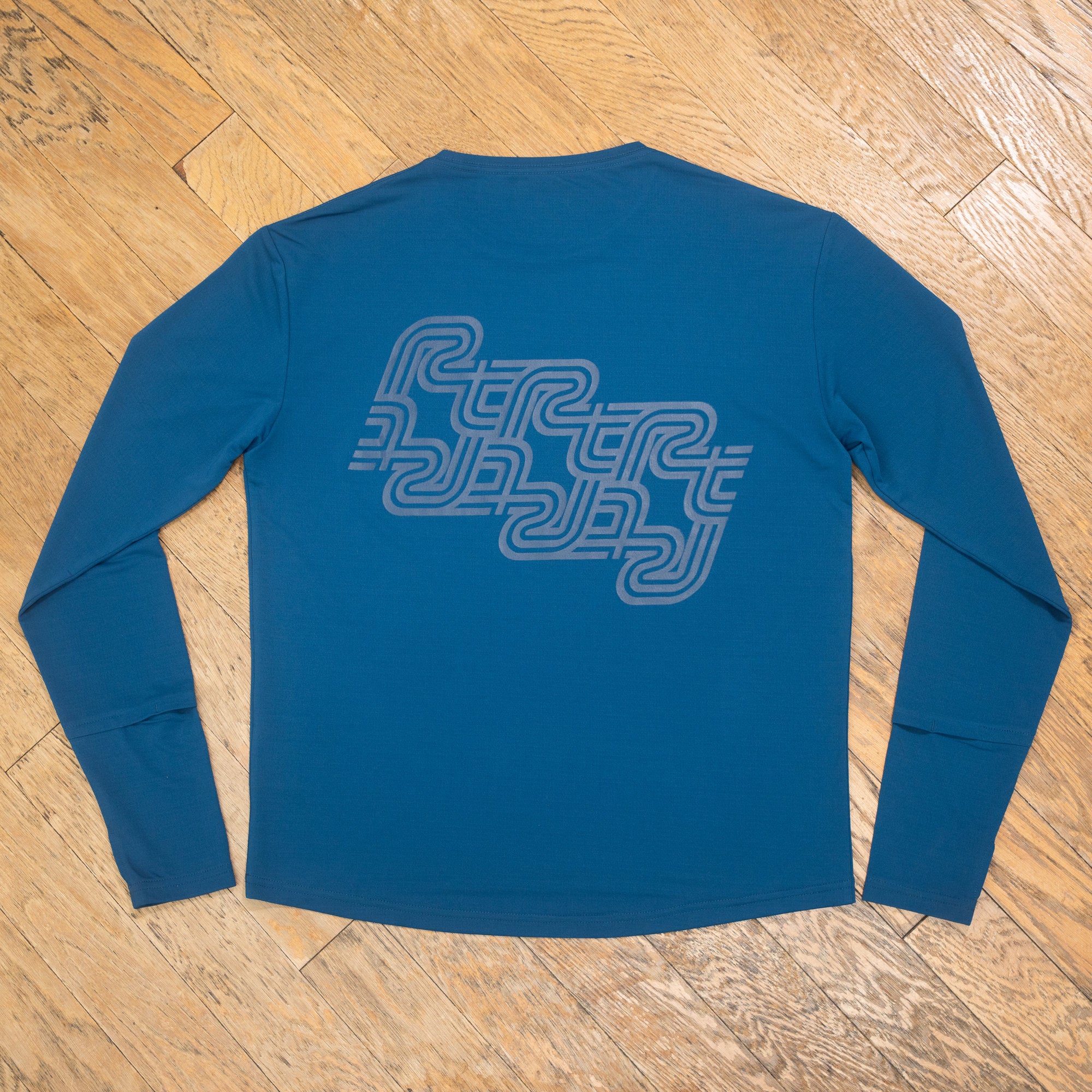 Rt Track Logo Long-Sleeve Tee