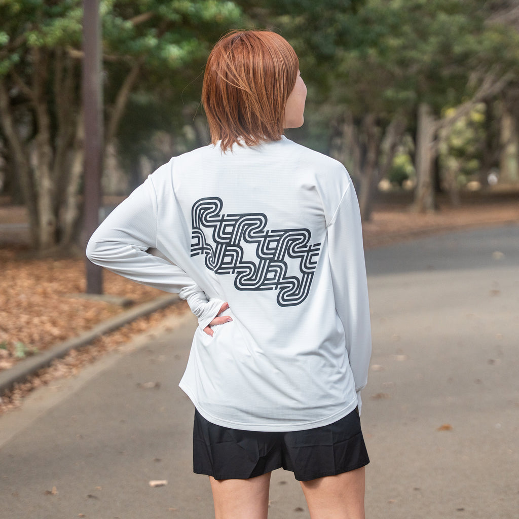 Rt Track Logo Long-Sleeve Tee