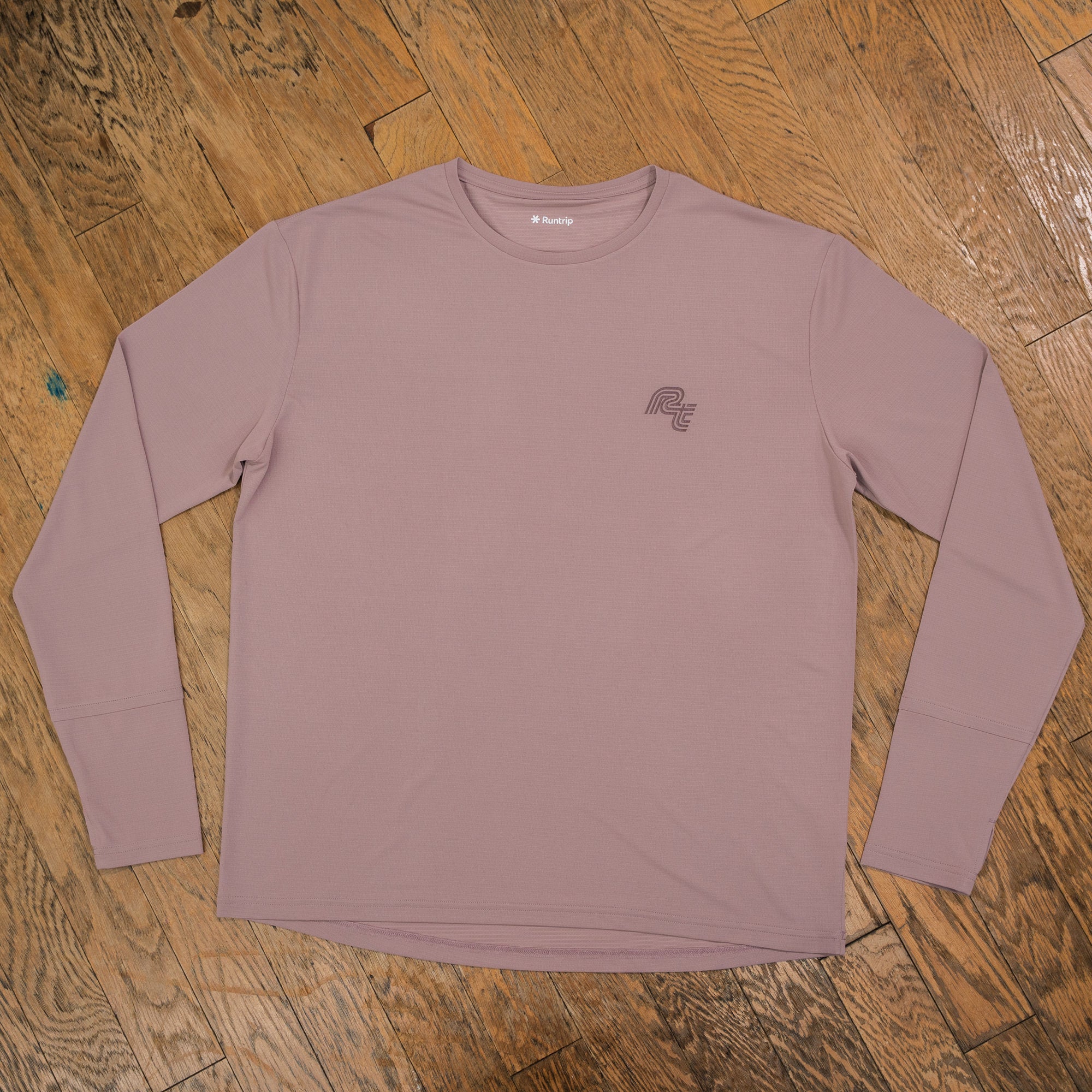 Rt Track Logo Long-Sleeve Tee