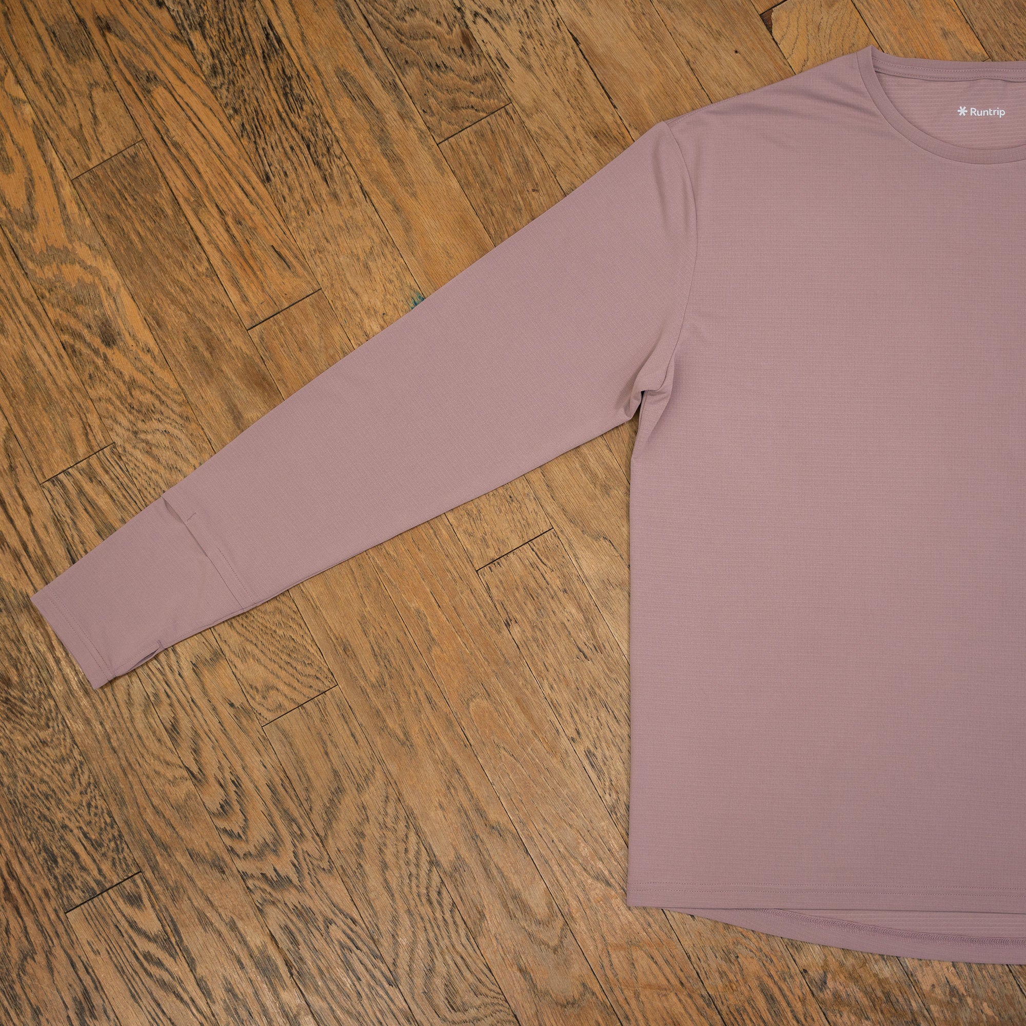 Rt Track Logo Long-Sleeve Tee