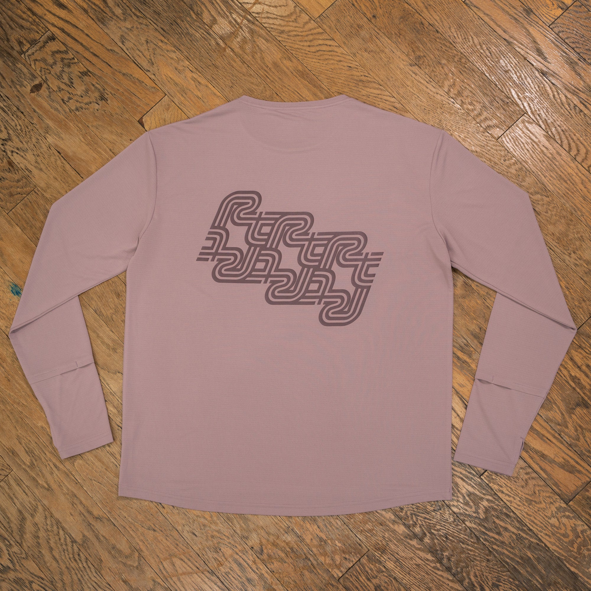 Rt Track Logo Long-Sleeve Tee