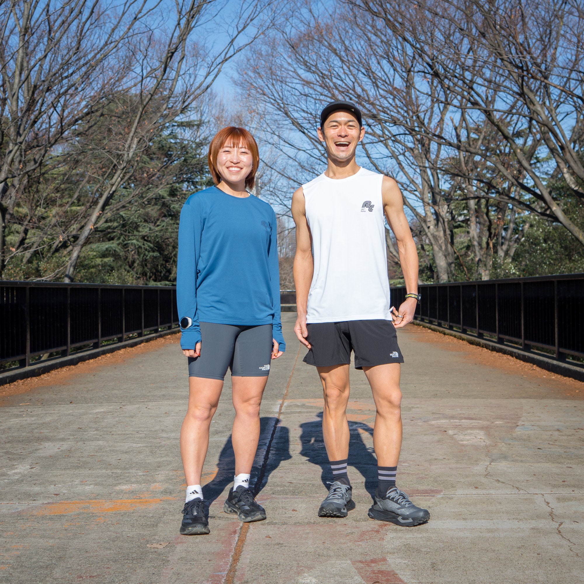 Rt Track Logo Long-Sleeve Tee