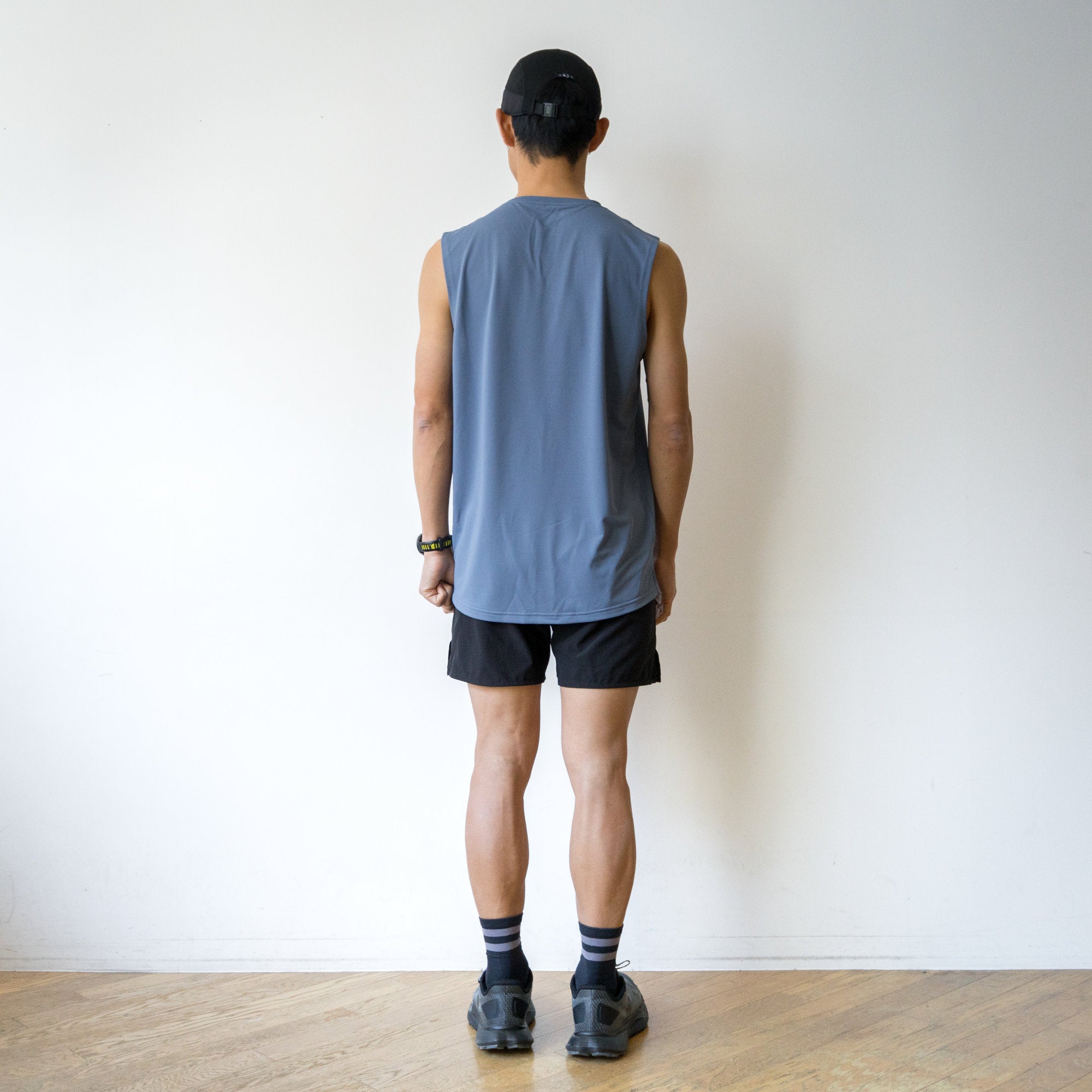 Rt Track Logo Sleeve-less Tee