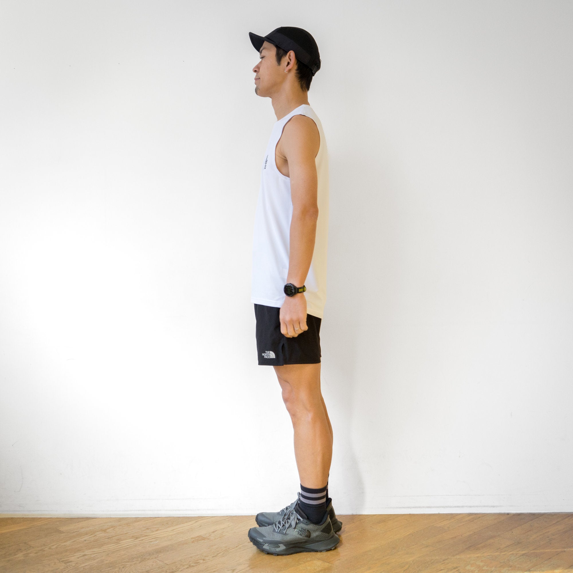 Rt Track Logo Sleeve-less Tee