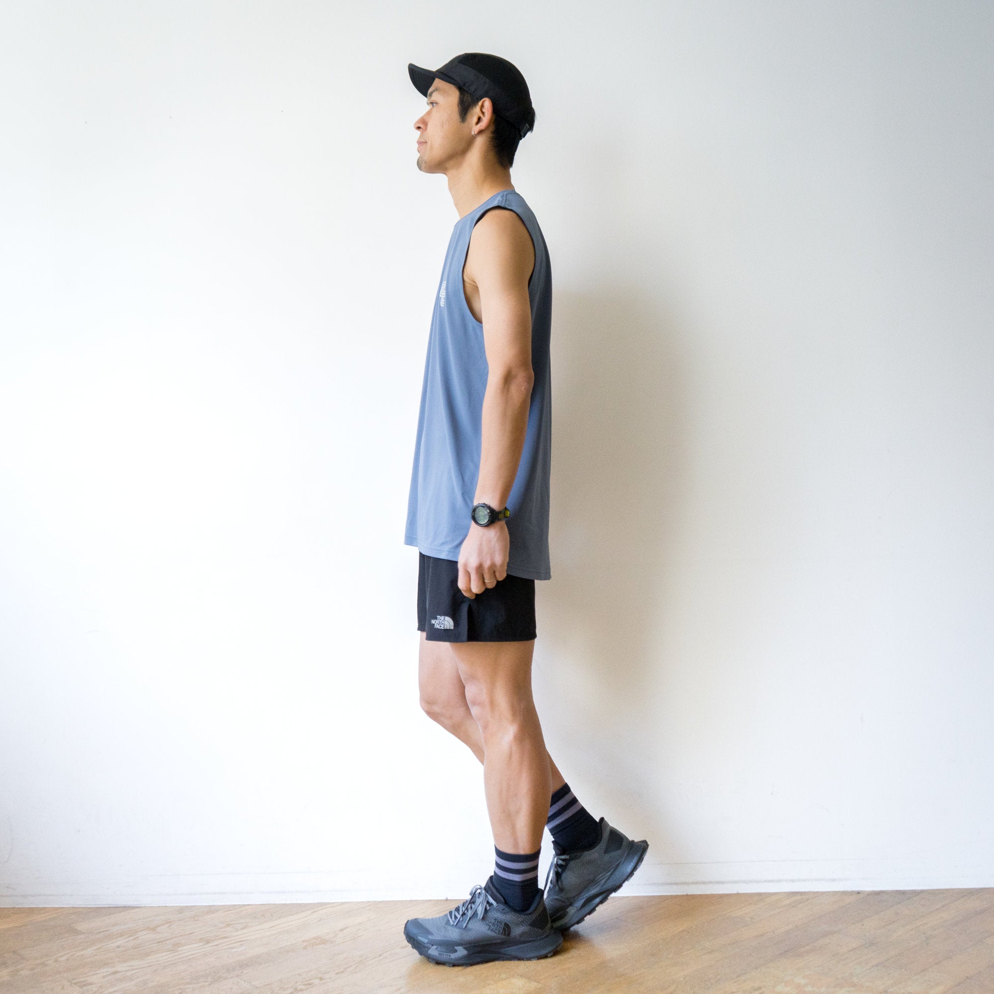 Rt Track Logo Sleeve-less Tee