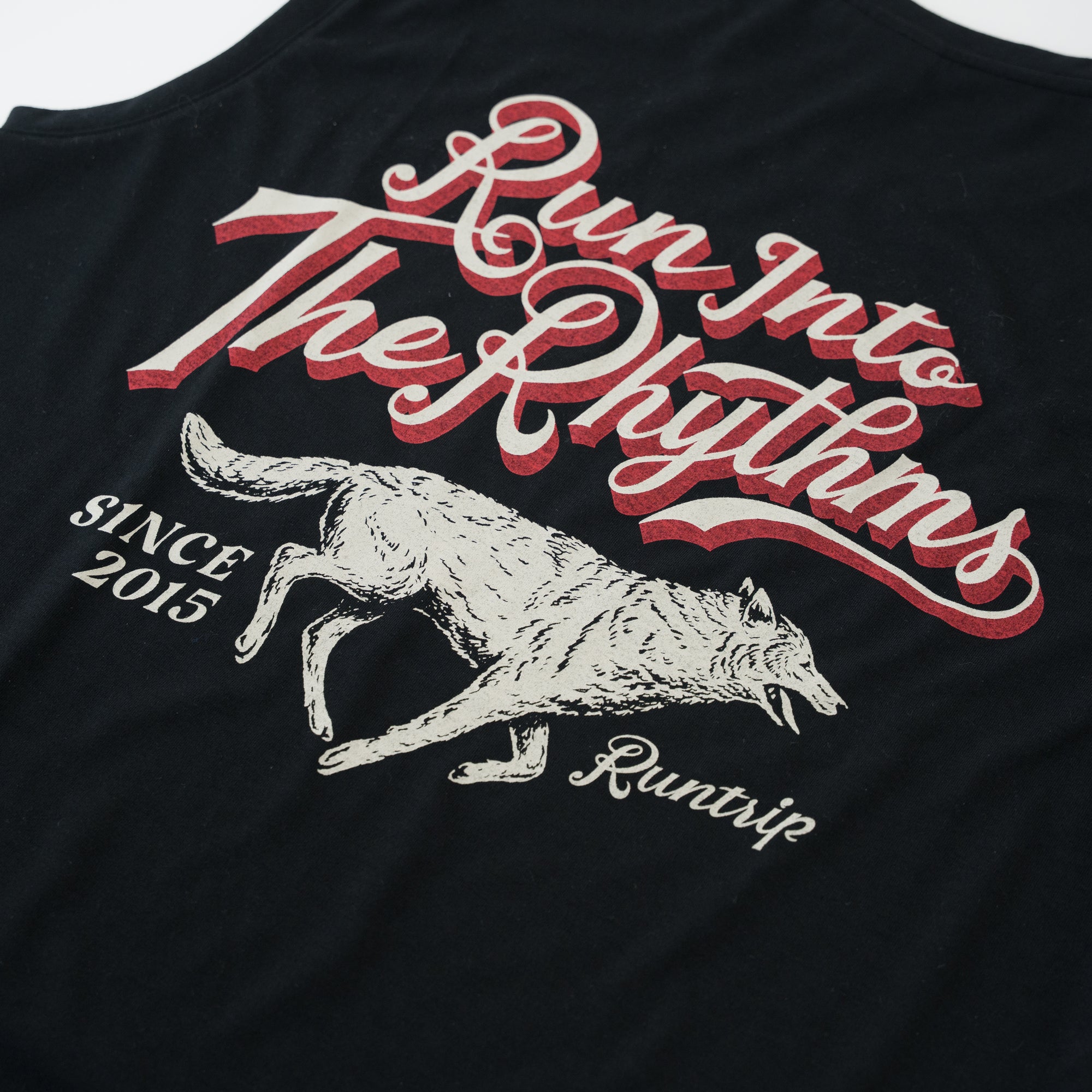 Run Into The Rhythms Sleeve-less Tee