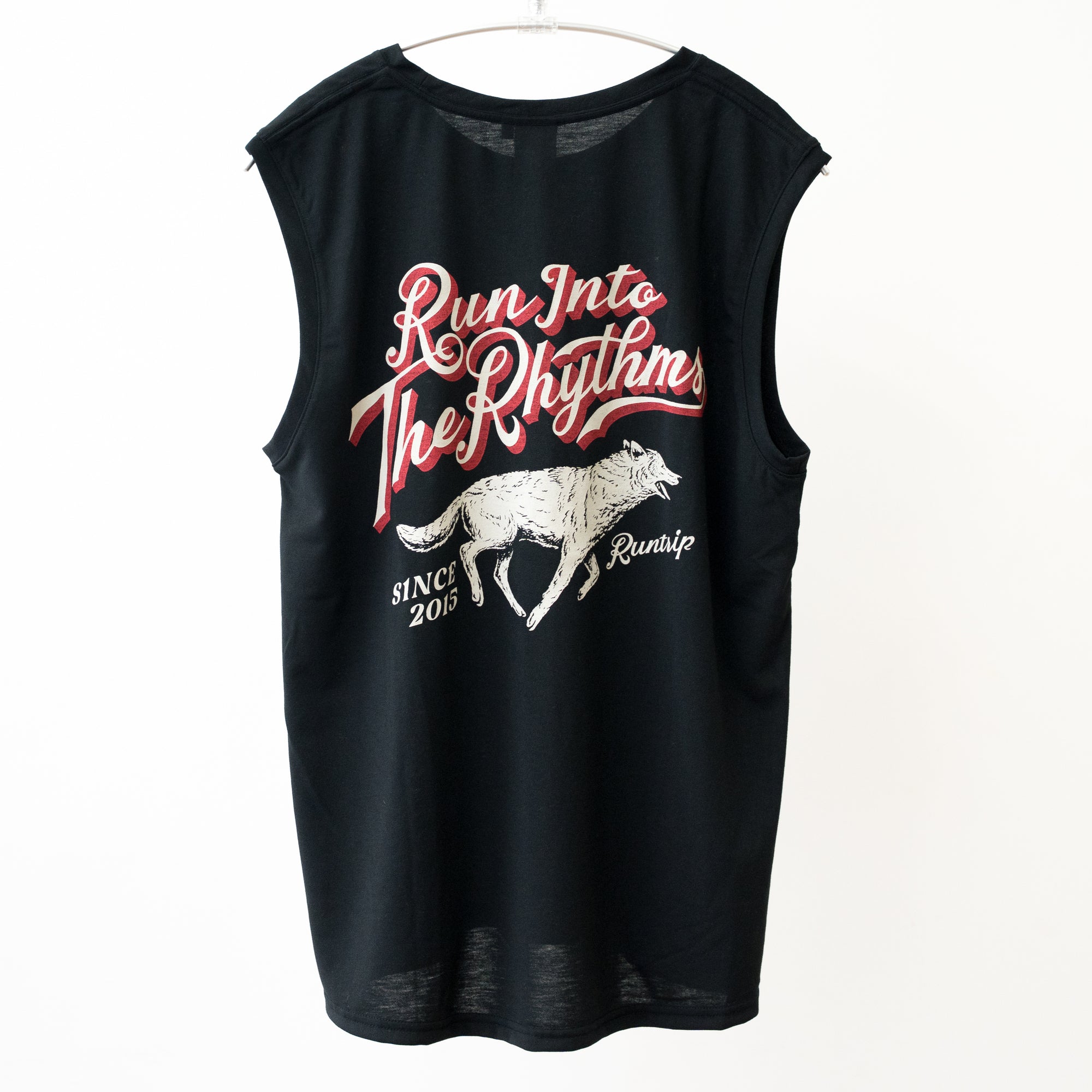 Run Into The Rhythms Sleeve-less Tee