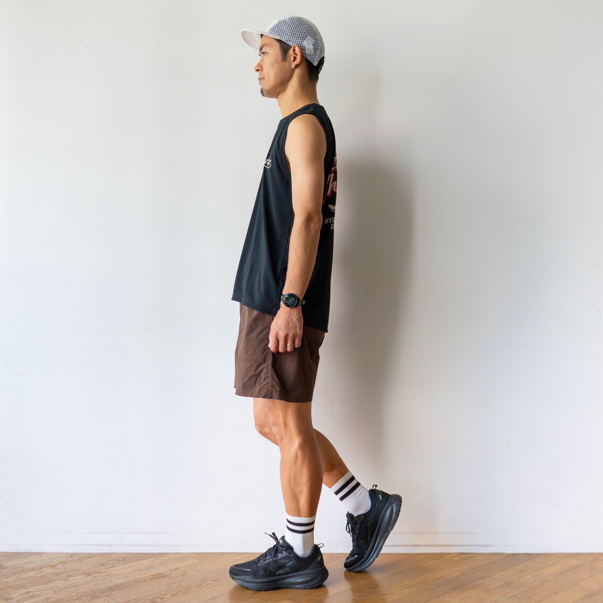 Run Into The Rhythms Sleeve-less Tee