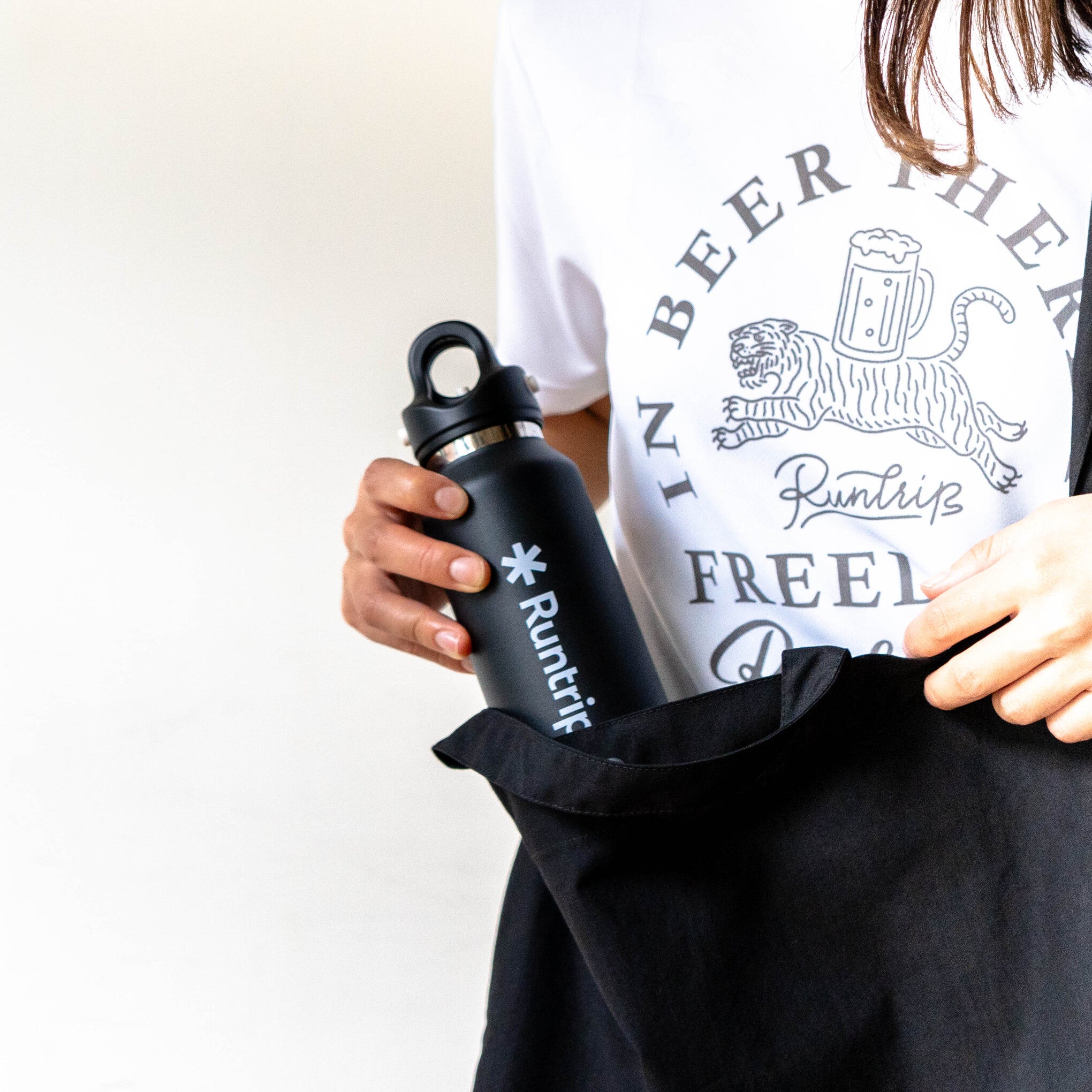 Runtrip × REVOMAX BOTTLE 12oz ｜ 真空断熱ボトル