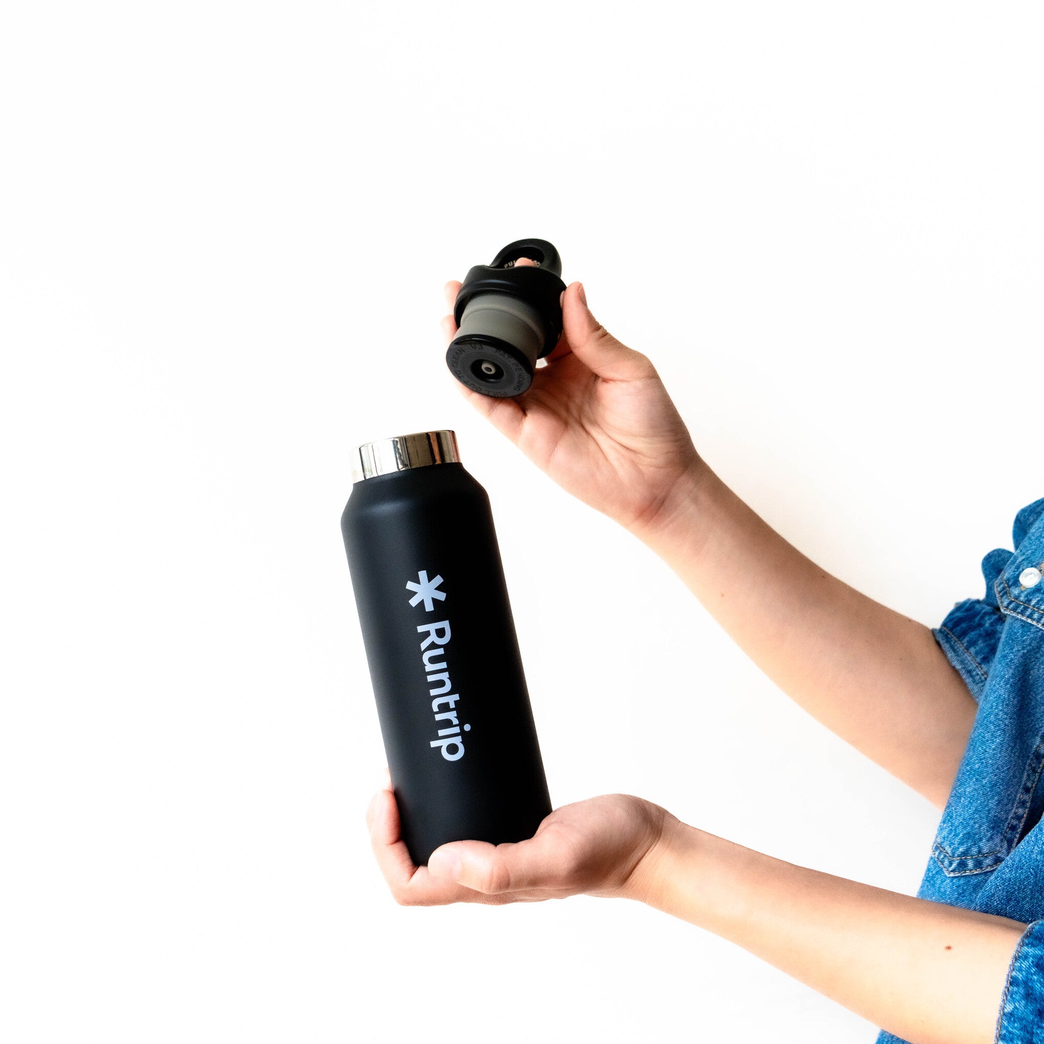 Runtrip × REVOMAX BOTTLE 12oz ｜ 真空断熱ボトル
