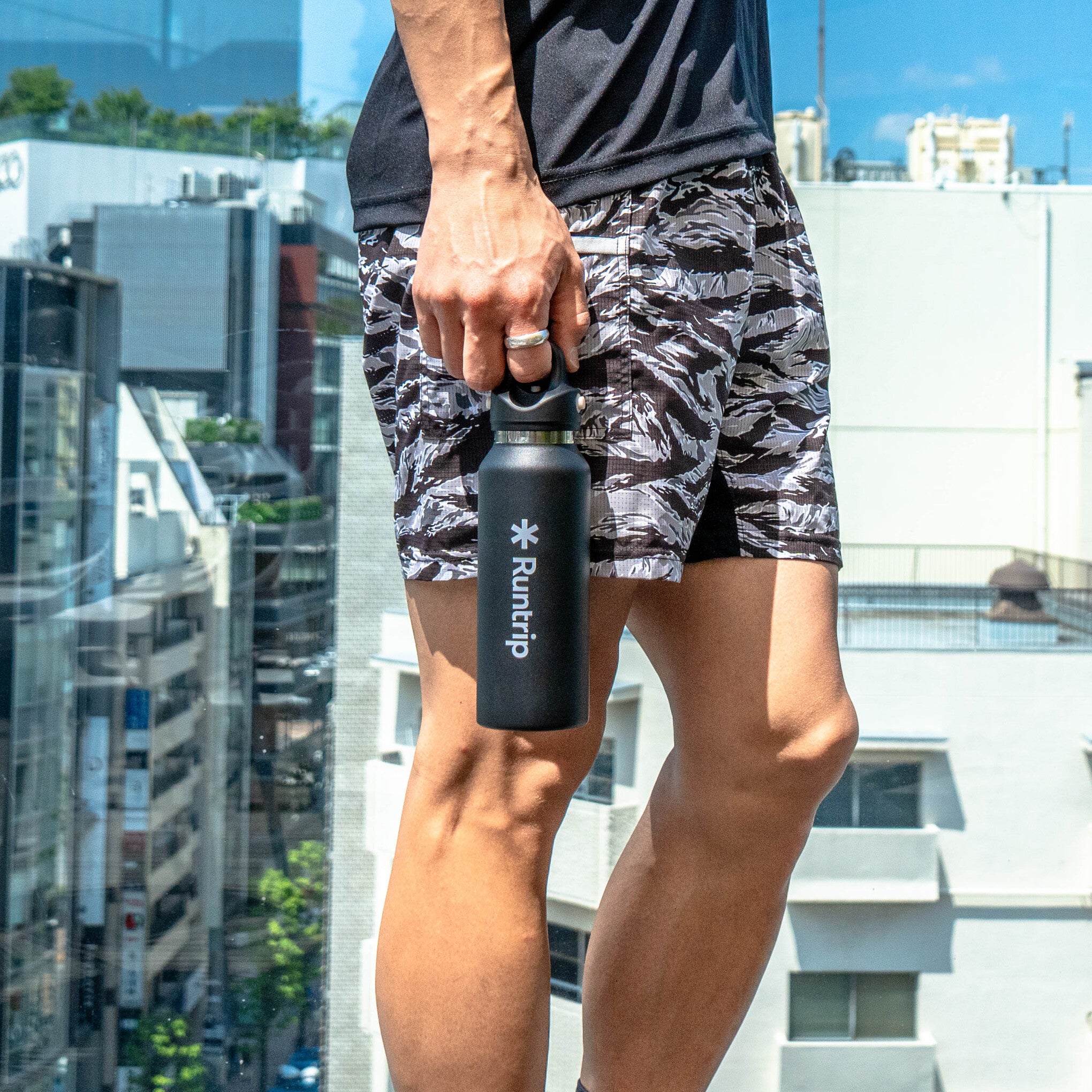 Runtrip × REVOMAX BOTTLE 12oz ｜ 真空断熱ボトル