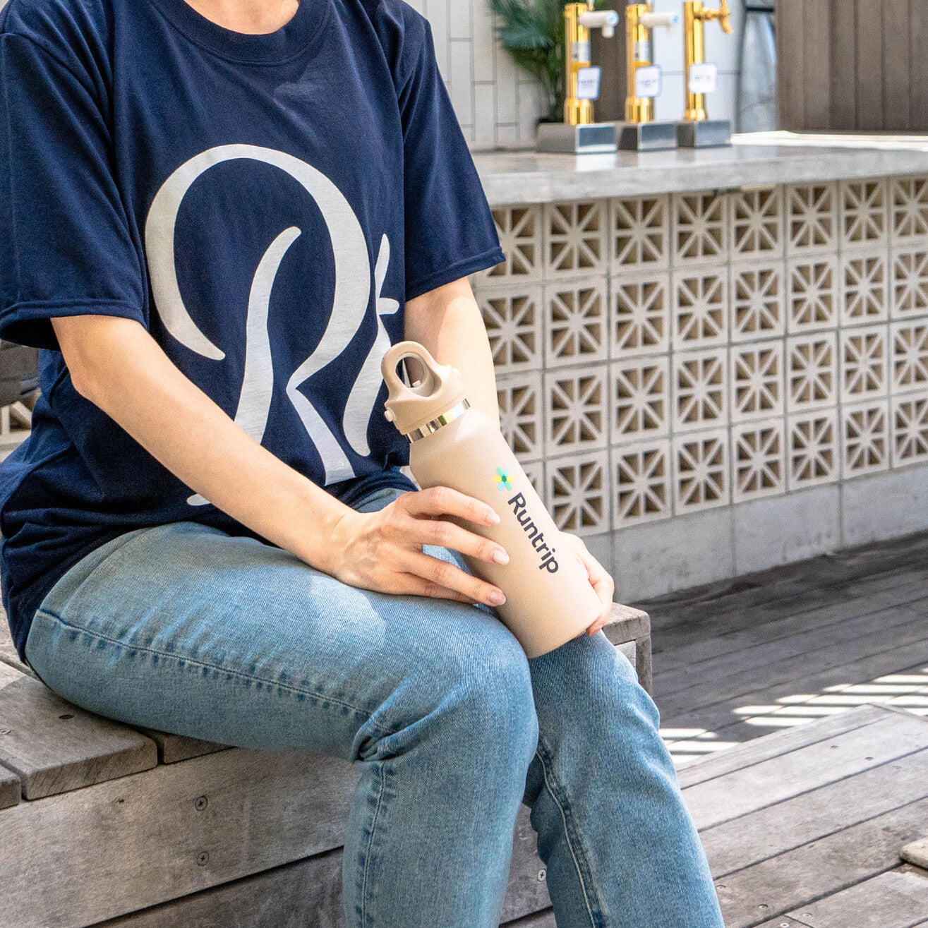 Runtrip × REVOMAX BOTTLE 12oz ｜ 真空断熱ボトル