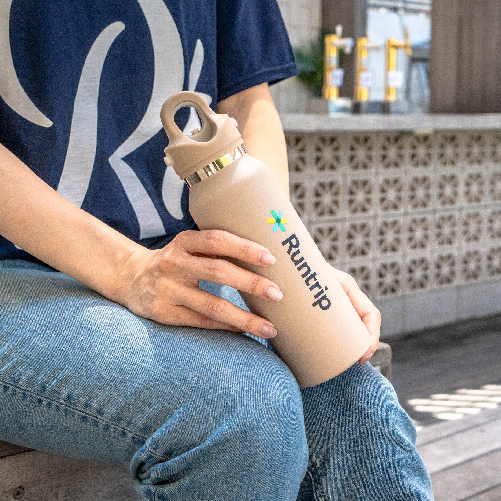 Runtrip × REVOMAX BOTTLE 12oz ｜ 真空断熱ボトル