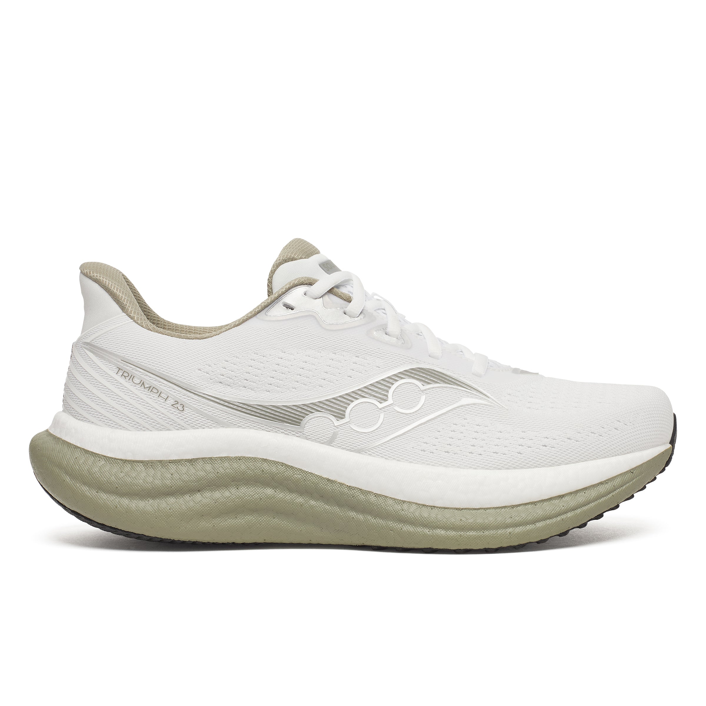 Saucony TRIUMPH 23 (Men's) WHITE/LAUREL