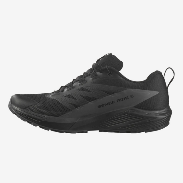 SALOMON SENSE RIDE 5 GTX/GORE-TEX (MENS) BLACK/MAGNET/BLACK