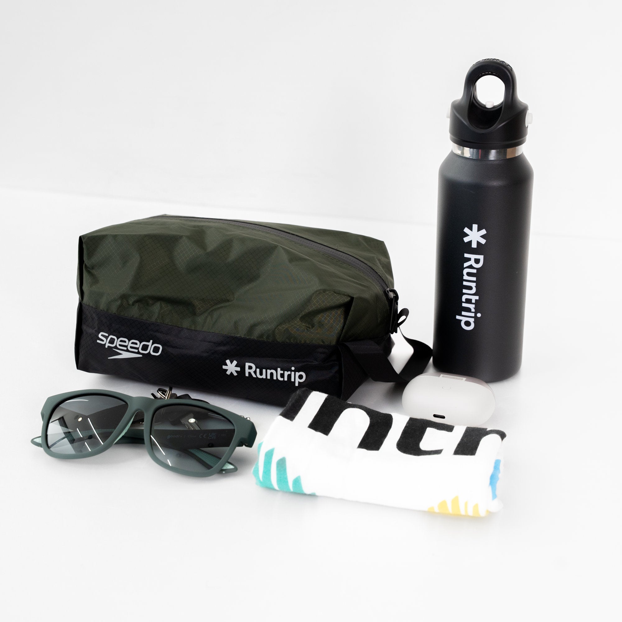 Runtrip × Speedo ウォータープルーフポーチ M